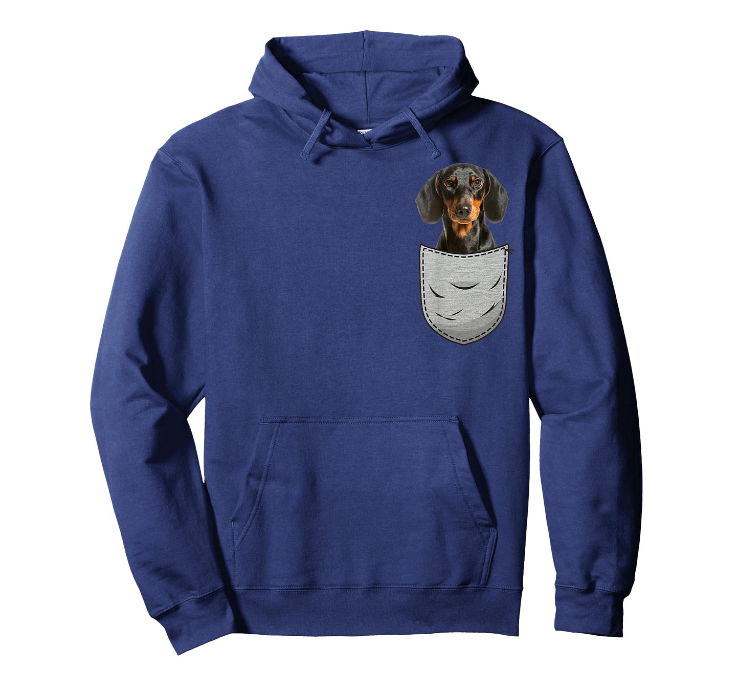 Dachshund Cap Dachshund Chest Bag Pocket Dog Owners T-Shirt