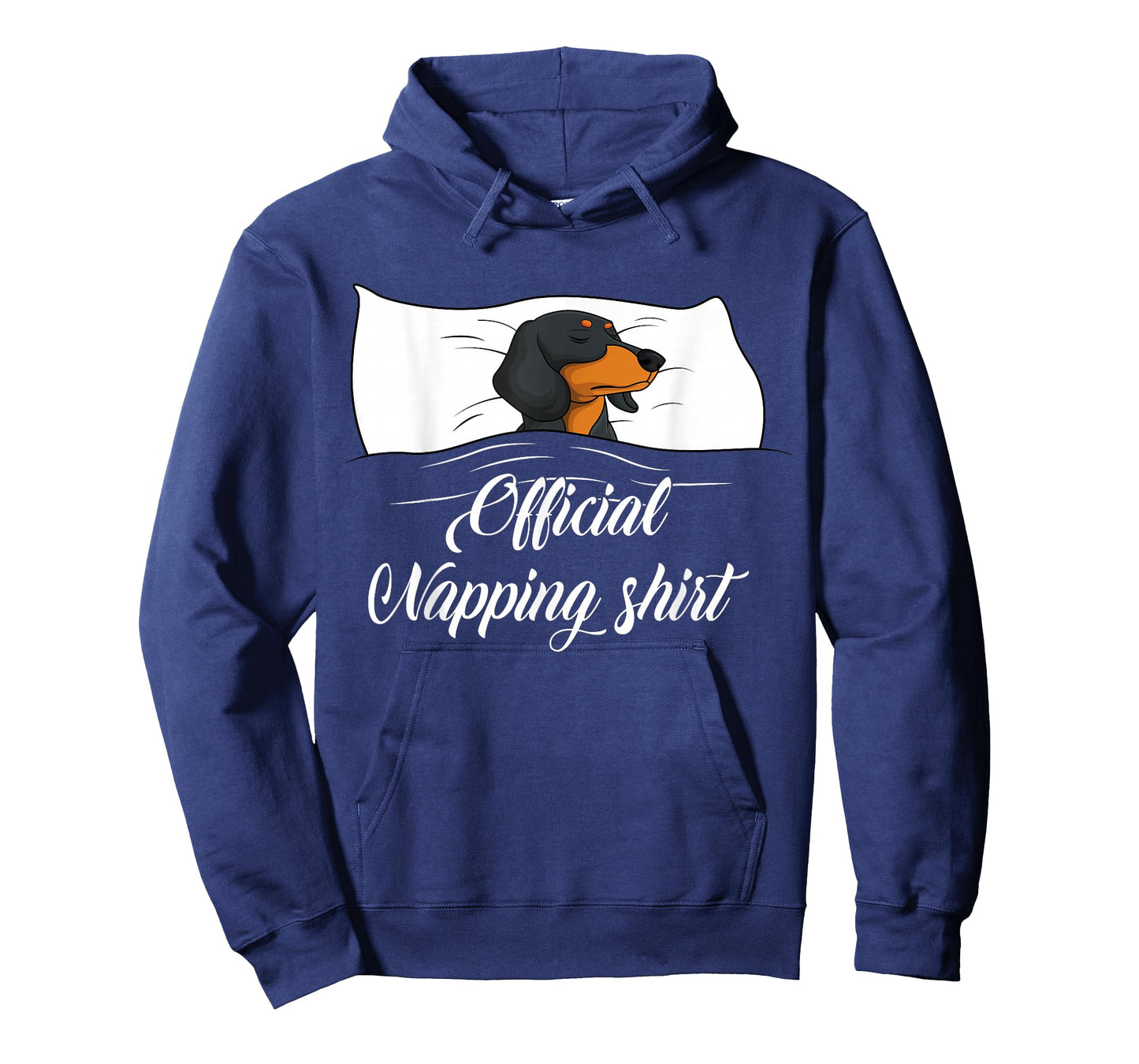 Sleeping Dachshund Pyjamas Dog Lover Gift Official Napping T-Shirt