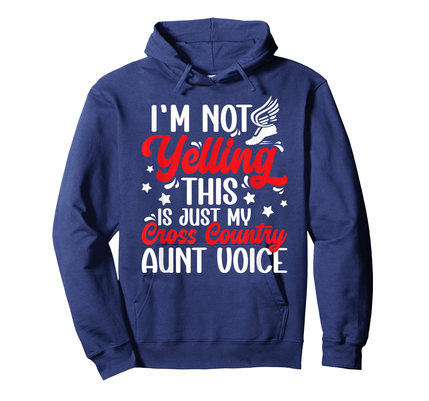 Cross Country Aunt Voice Cross Country Runner Auntie XC Aunt T-Shirt