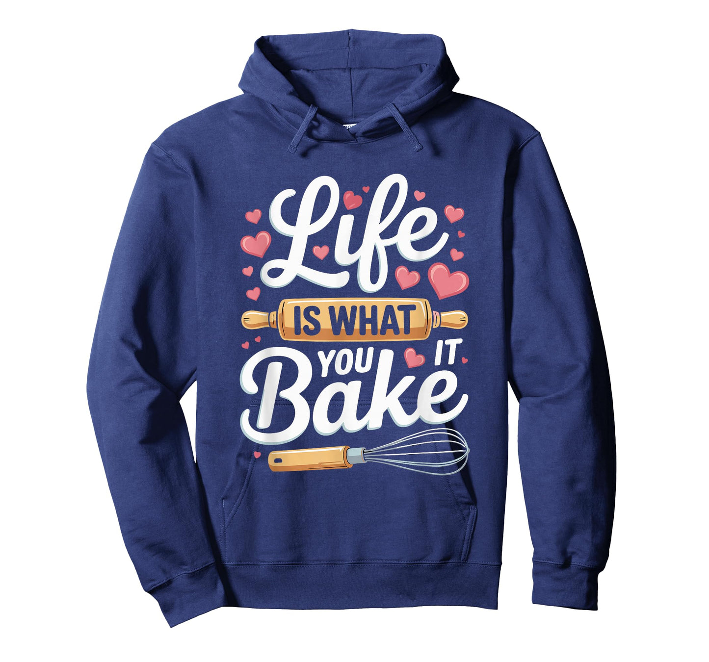 Life is What You Bake It Baking Quote Whisk T-Shirt