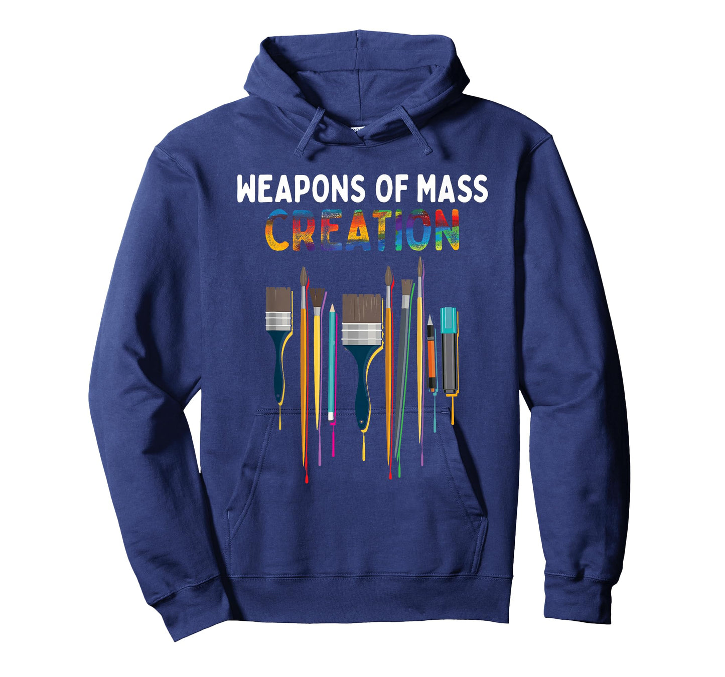 Weapons Of Mass Creation Artist Painting - Art Teachers Gift T-Shirt