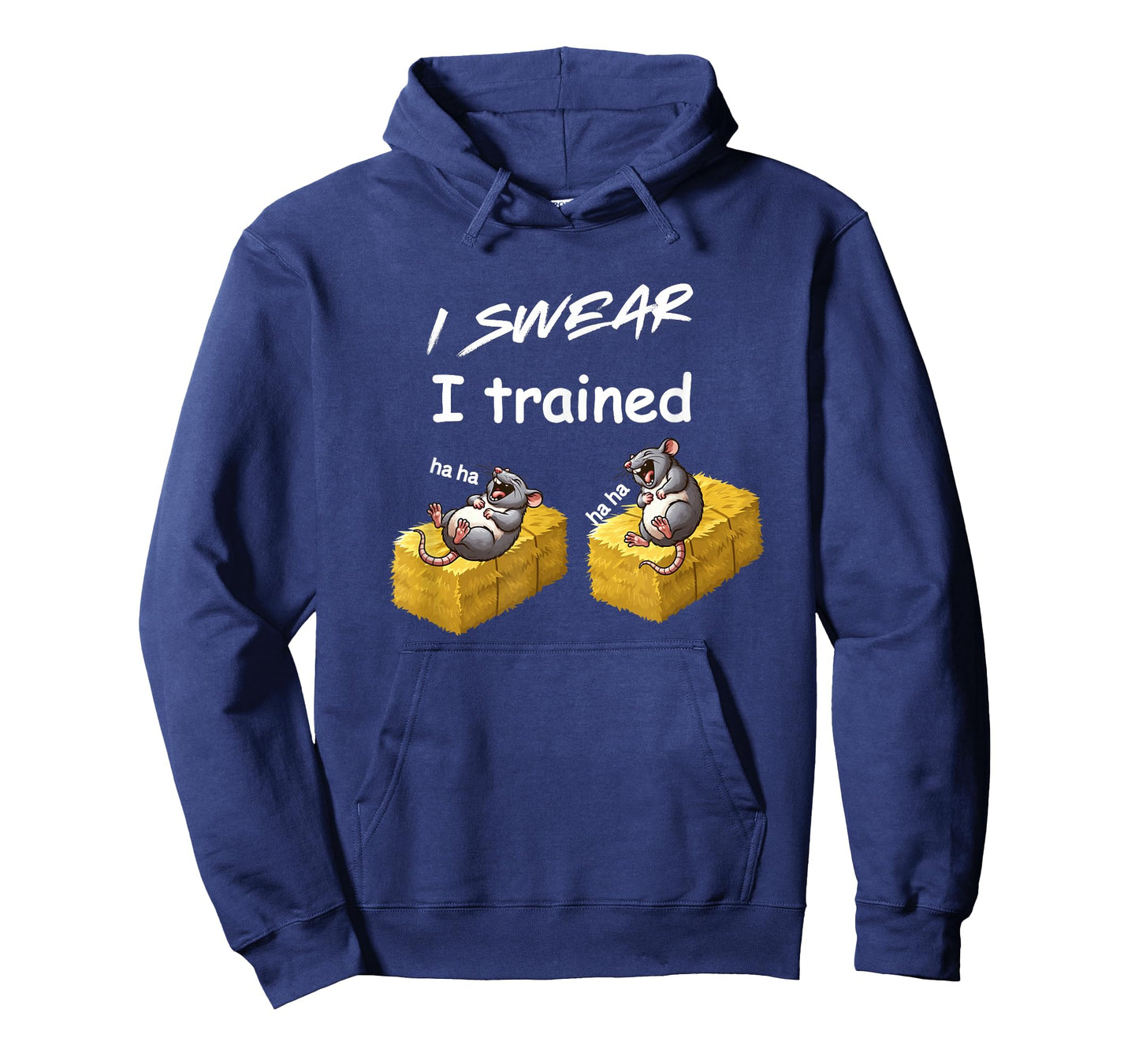 Funny Barn Hunt - I swear I trained - two laughing rats T-Shirt