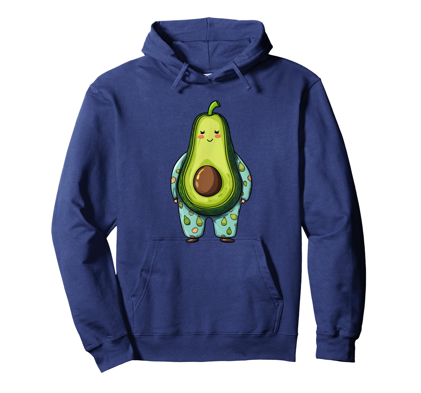 Funny Sleepy Avocado in Pajama Costume for Boys and Girls T-Shirt
