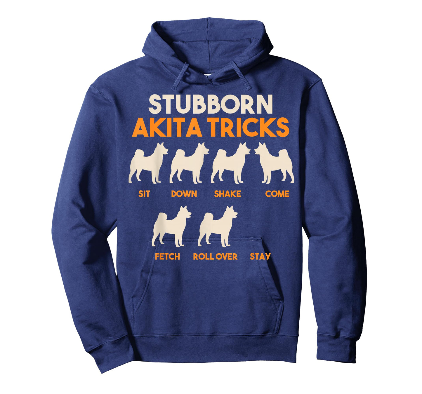 Stubborn Akita Tricks, American Akita Inu T-Shirt