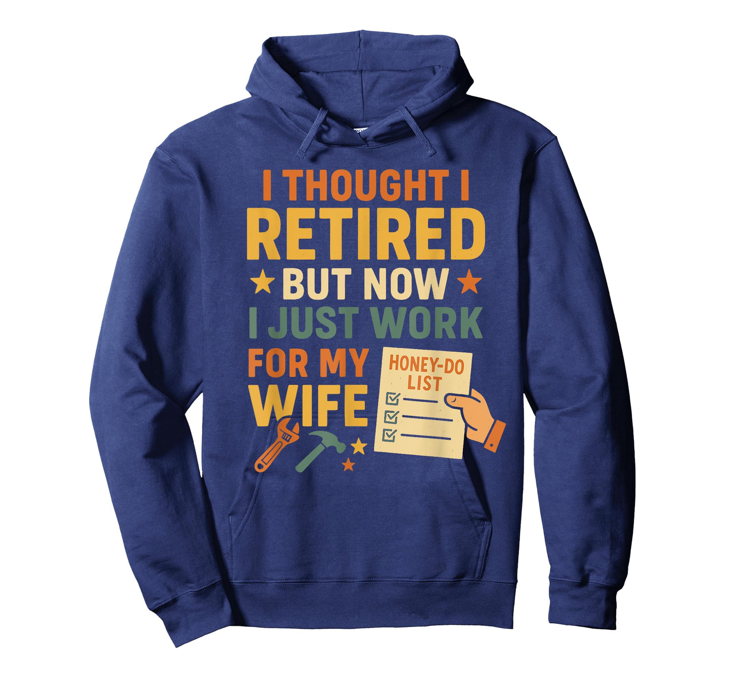 Funny Retired Husband Retirement Couples T-Shirt