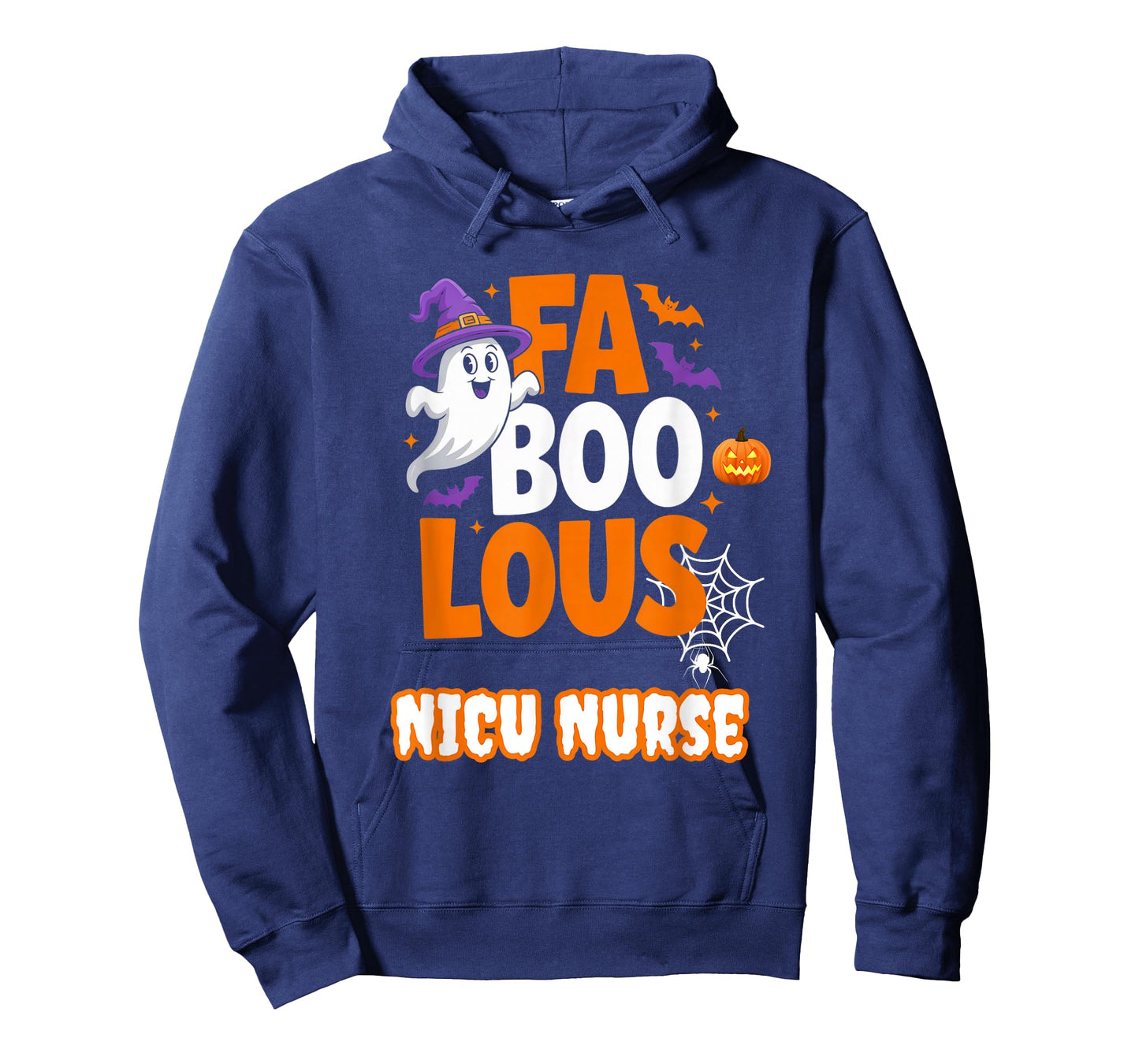 Fabulous Halloween Ghost NICU Nurse Spooky NICU Crew Women T-Shirt