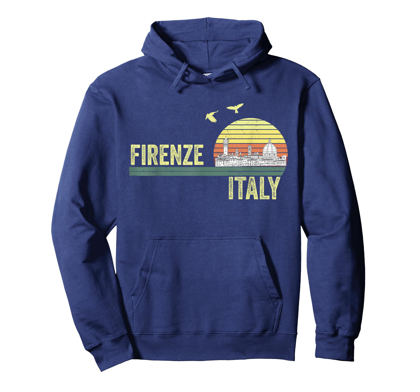 Souvenirs From Italy Firenze Florence Retro Vintage Skyline T-Shirt