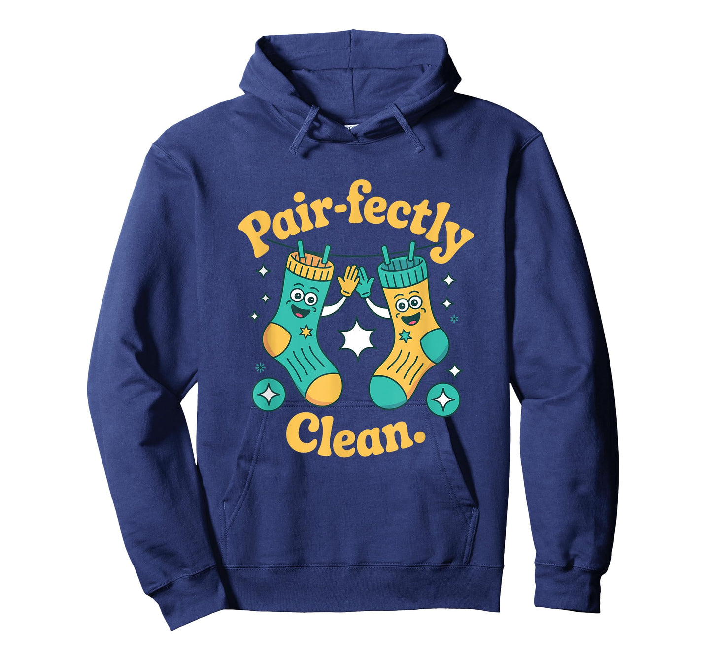 Pair-fectly Clean Socks Laundry Happy T-Shirt