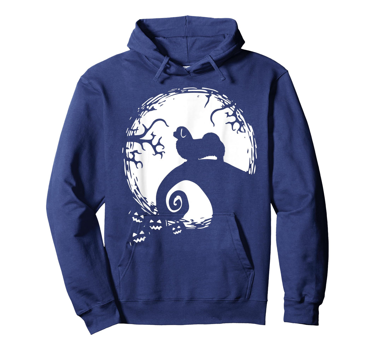 Tibetan spaniel And Moon Halloween T-Shirt