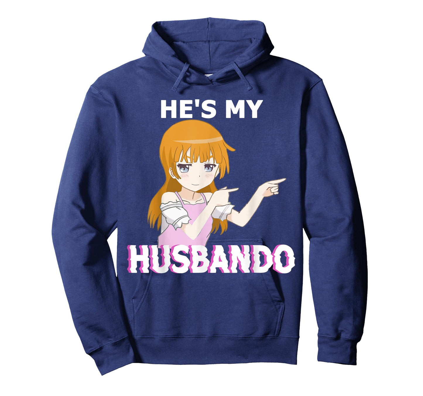 He's my Husbando She's my Waifu Anime Manga Couple Matching T-Shirt