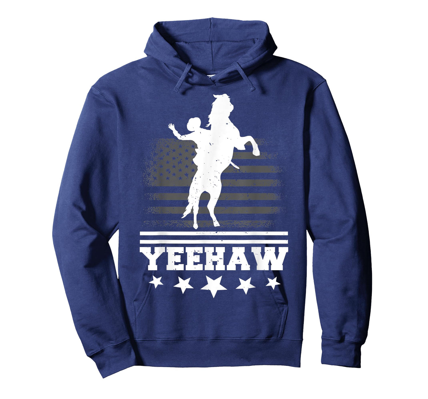 Yeehaw Cowboy Rodeo Horse Bull Riding For Men Women Kids T-Shirt