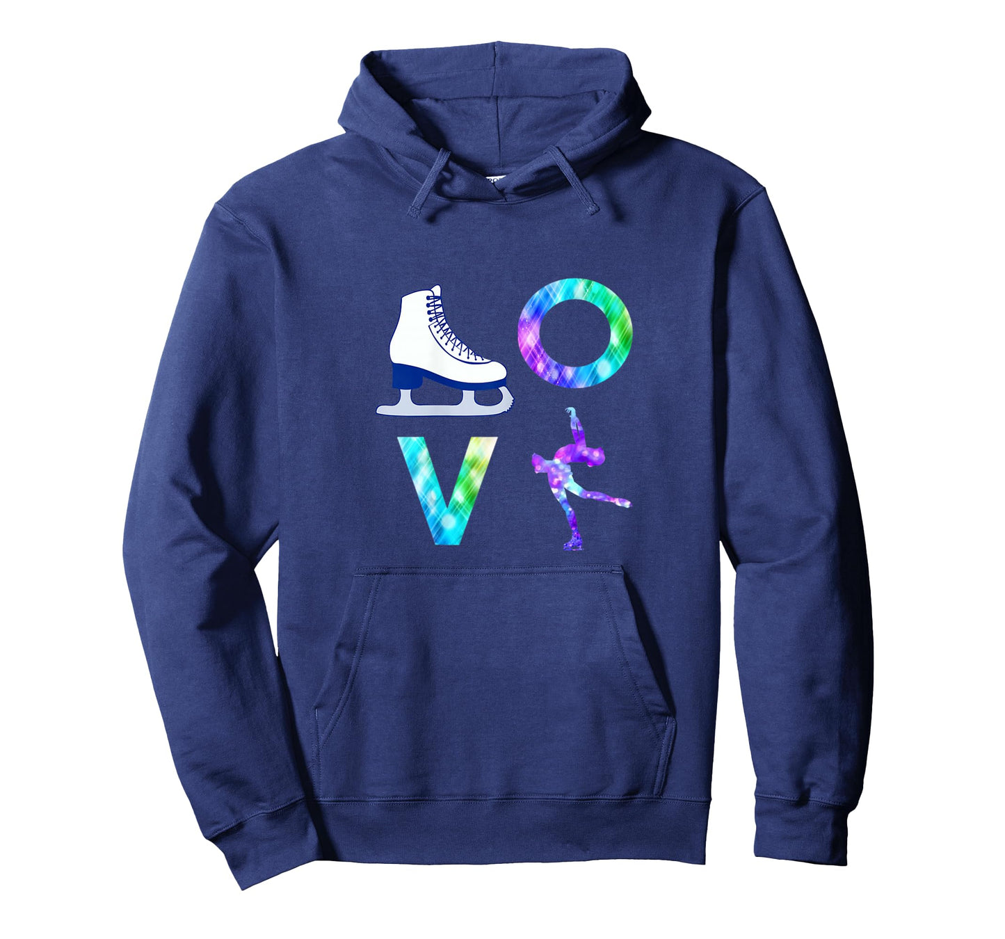Love Figure Skating Ice Skater Girls T-Shirt