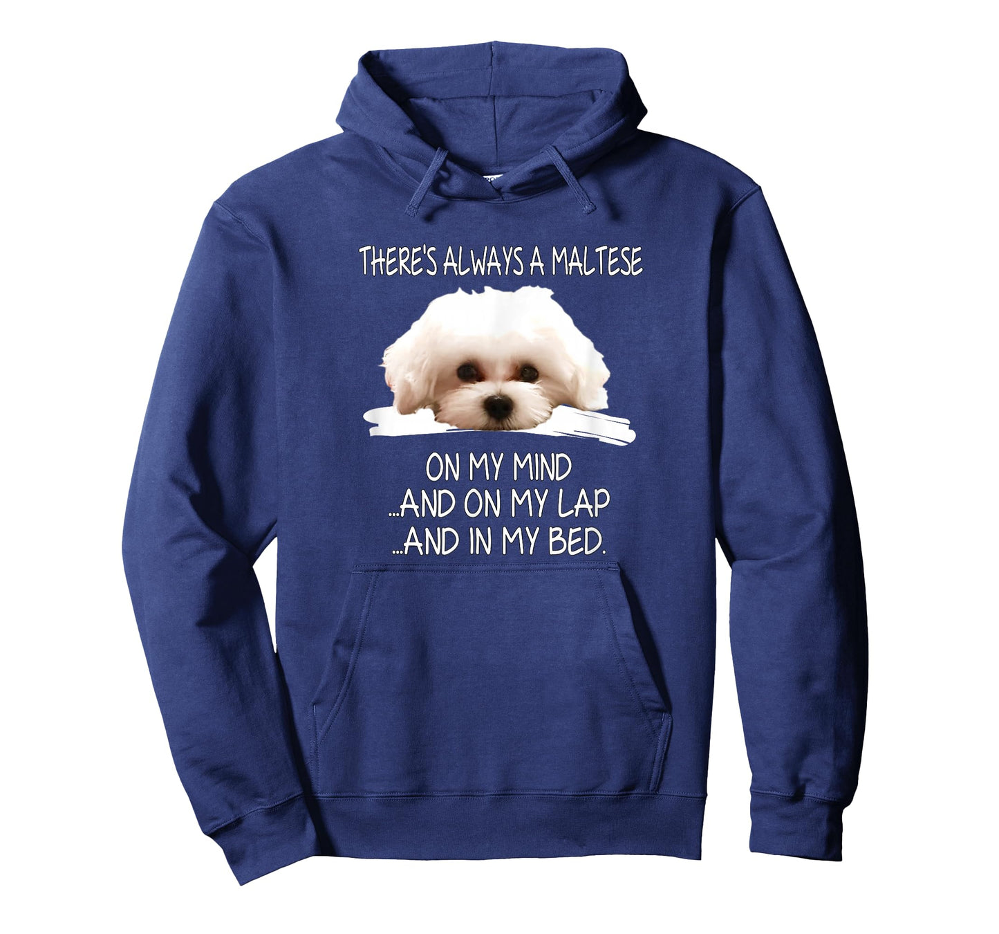 Maltese Dog is a Funny Puppy on My Mind T-Shirt
