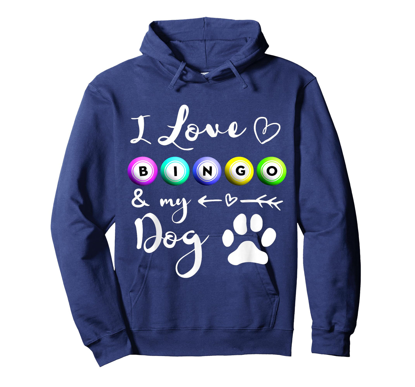 Bingo for Women I Love Bingo and My Dog Gift T-Shirt