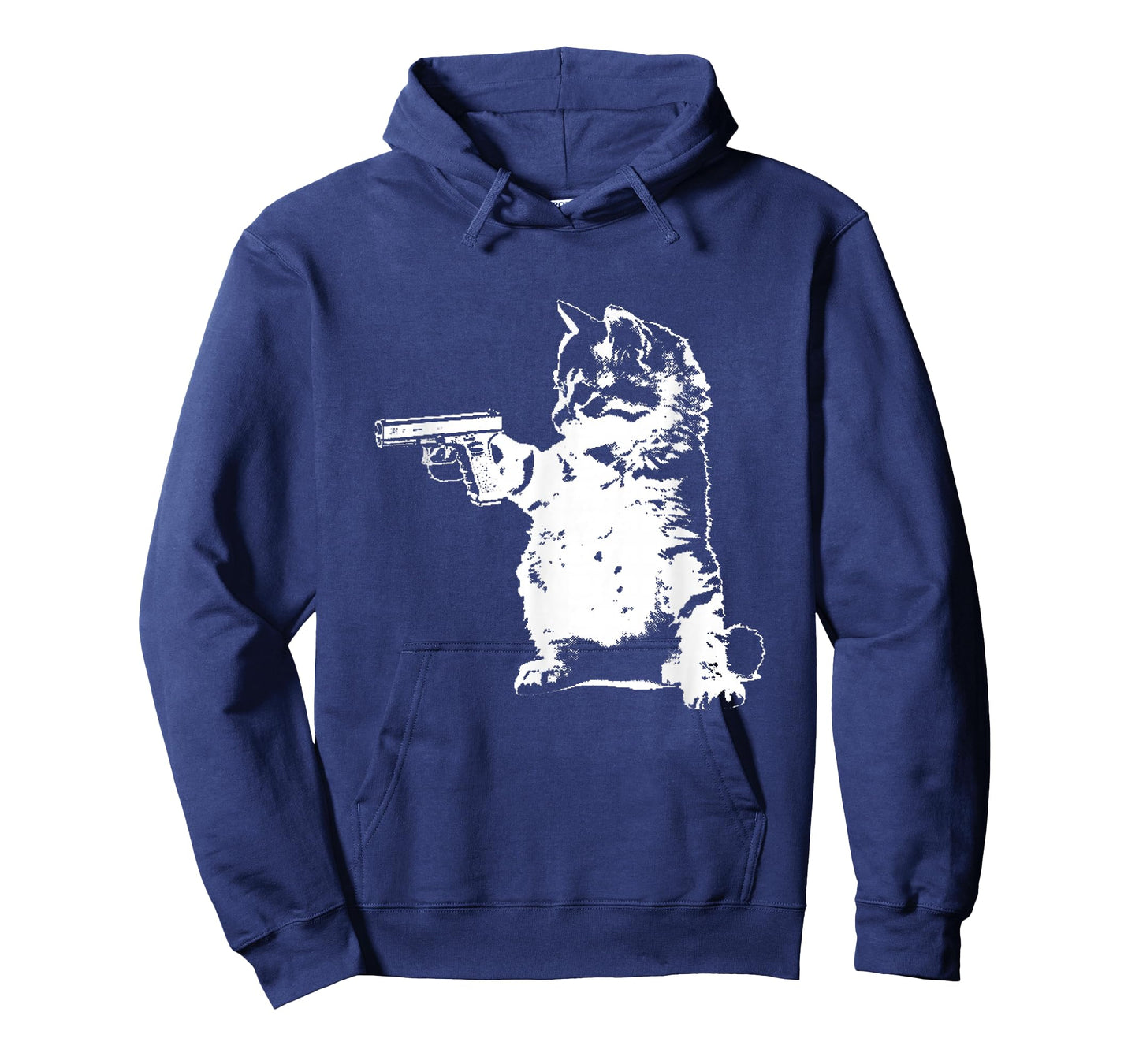 Gun kitty funny cat T-Shirt