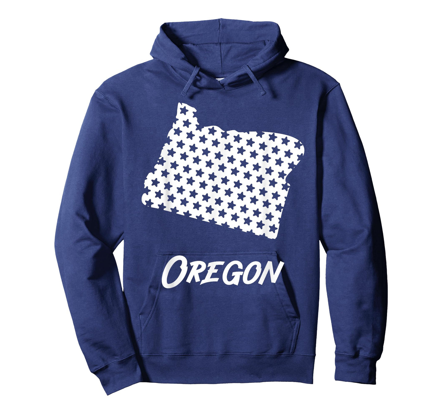Oregon USA State Outline Stars Vintage Retro Design T-Shirt