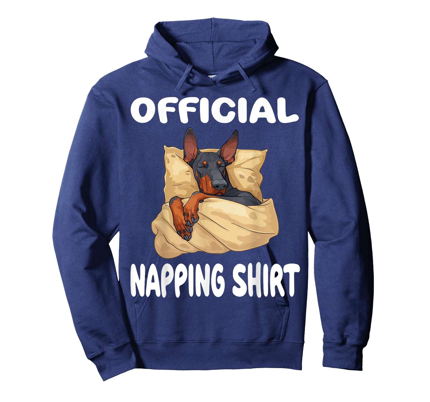 Doberman Pinscher Dog Official Napping shirt Pajamas T-Shirt
