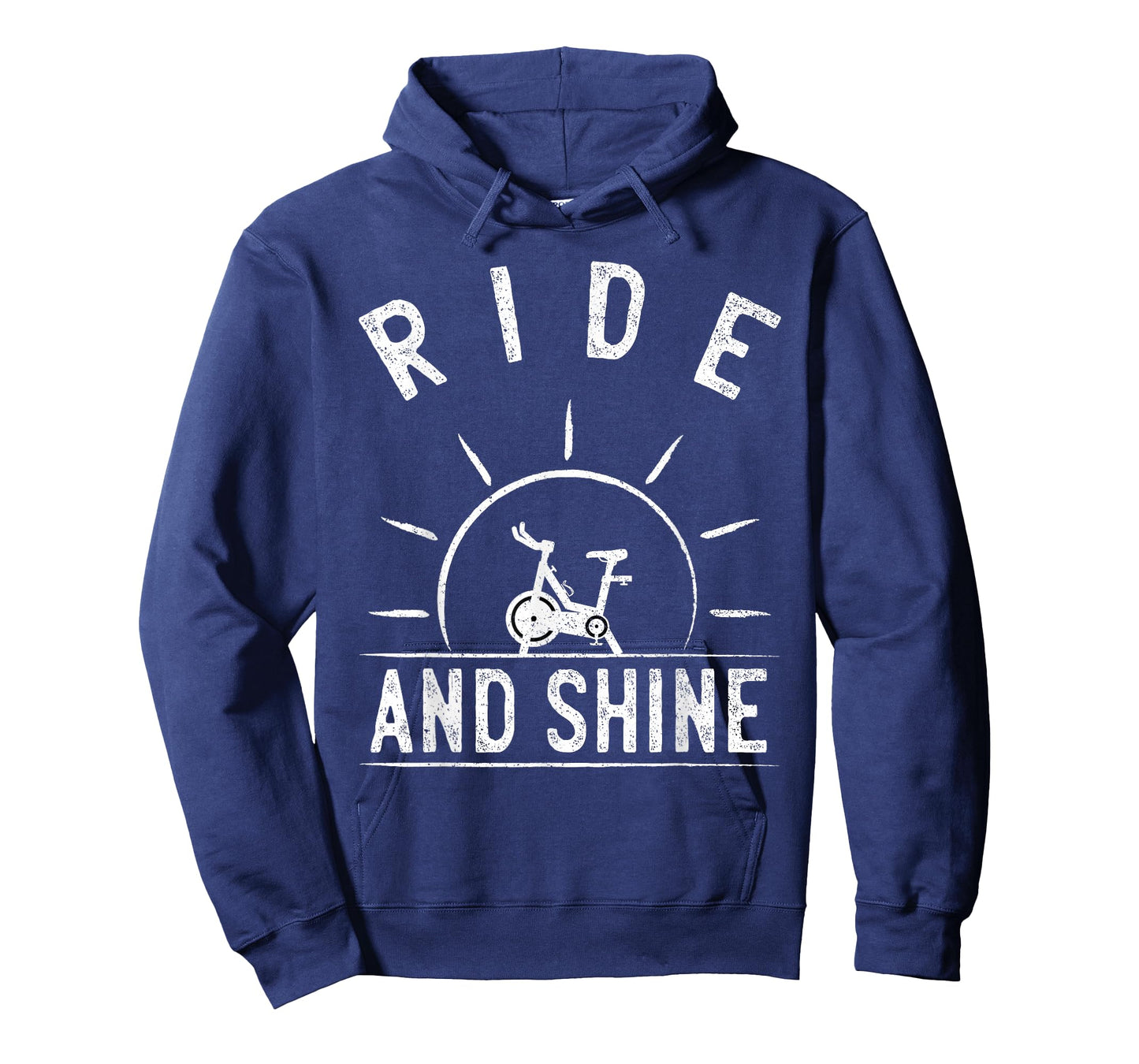 Ride and Shine Funny Indoor Spinning Spin Class Workout Gym T-Shirt
