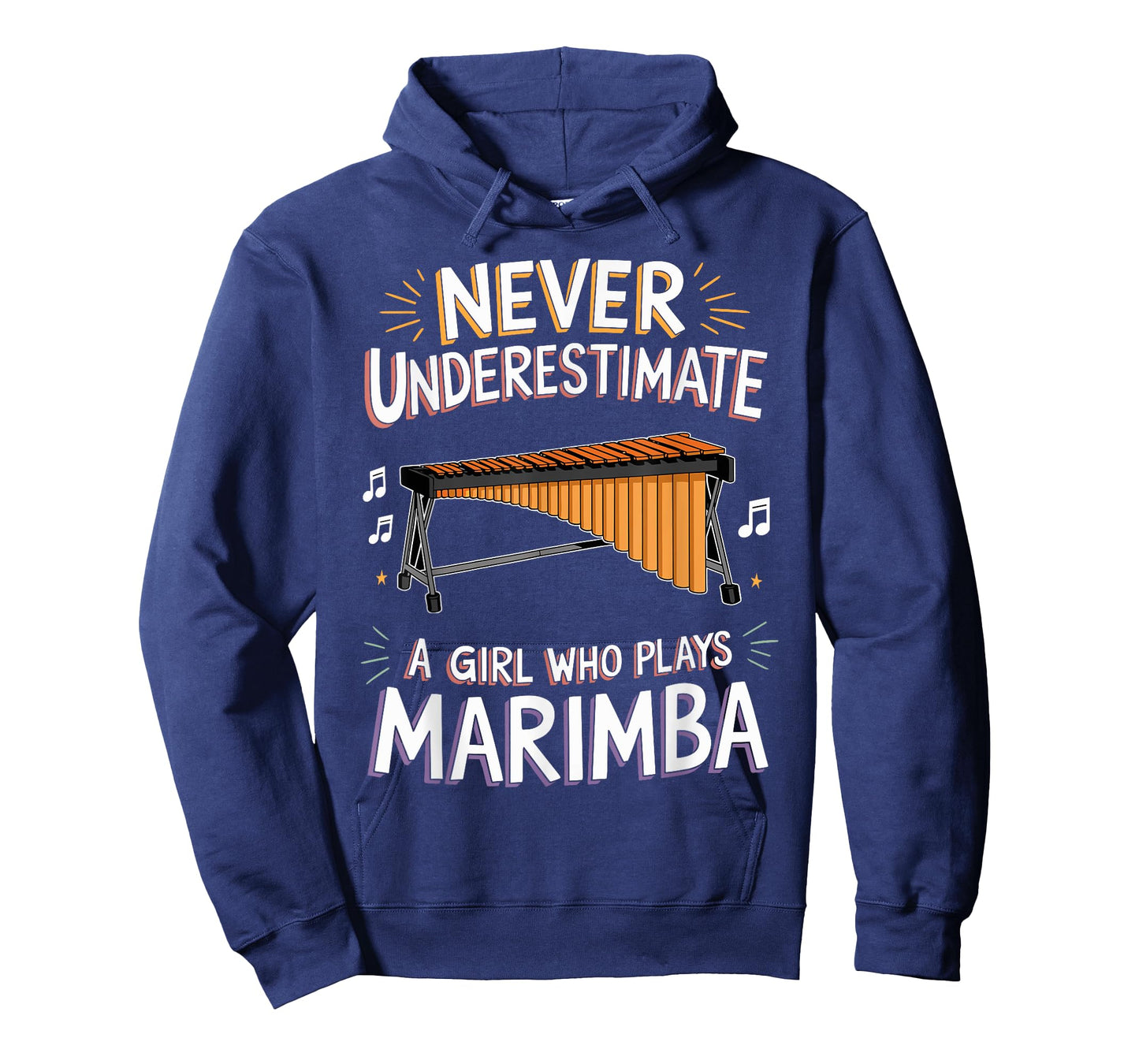 Musician Vibraphonist Never Underestimate A Girl Marimba T-Shirt