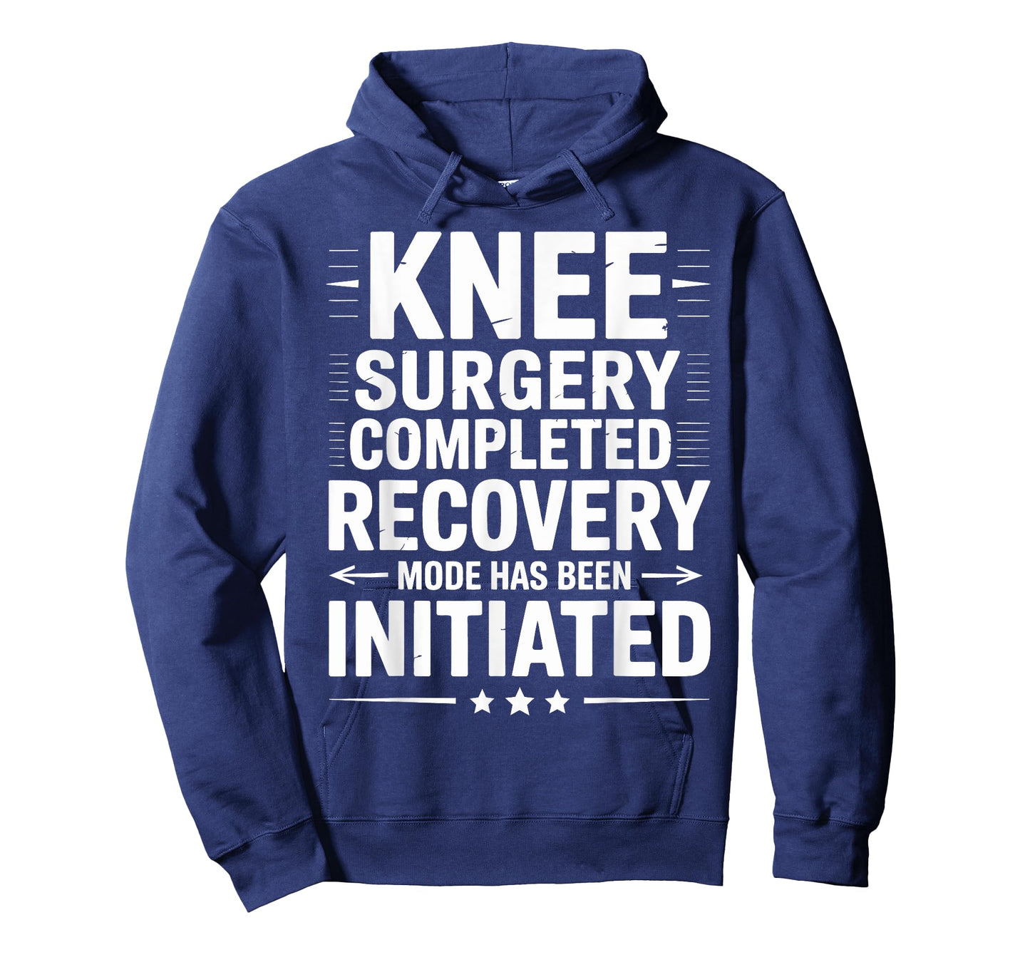 Knee Surgery Completed Recovery Mode Funny Hospital Rehab T-Shirt