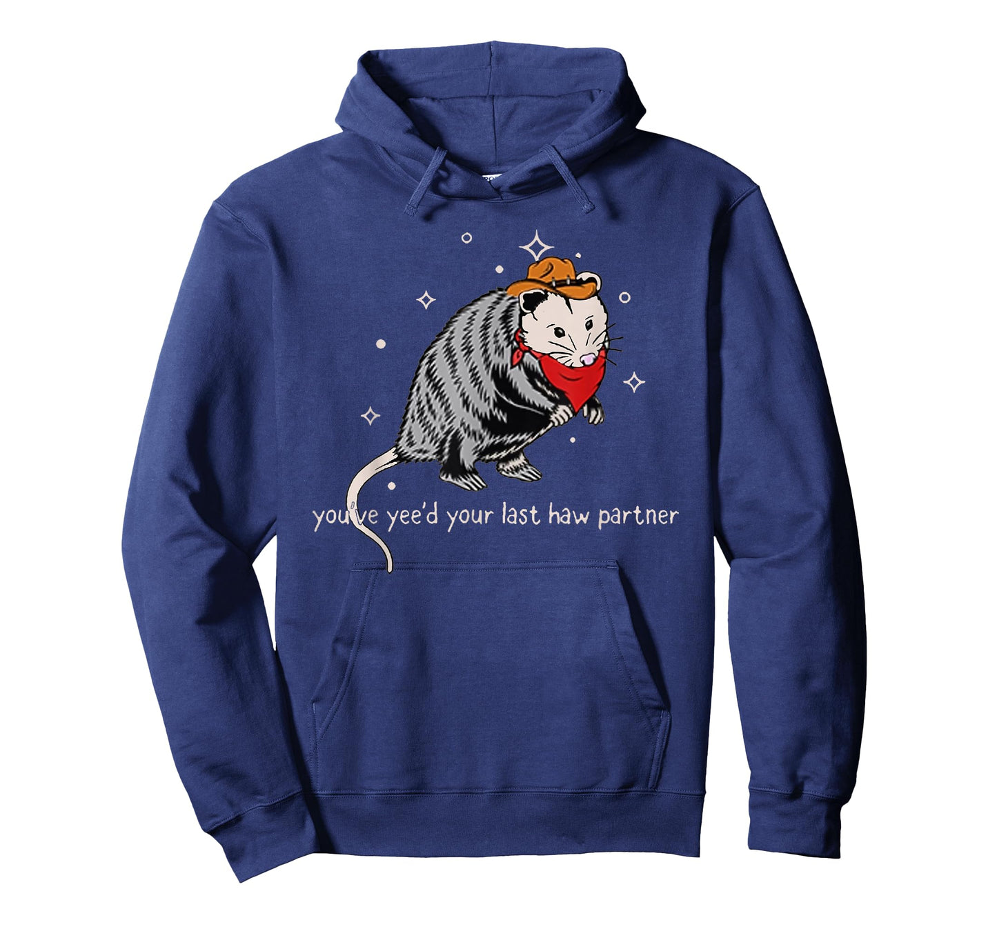 Funny Vintage Opossum Cowboy Hat Western Possum Lover Gifts T-Shirt