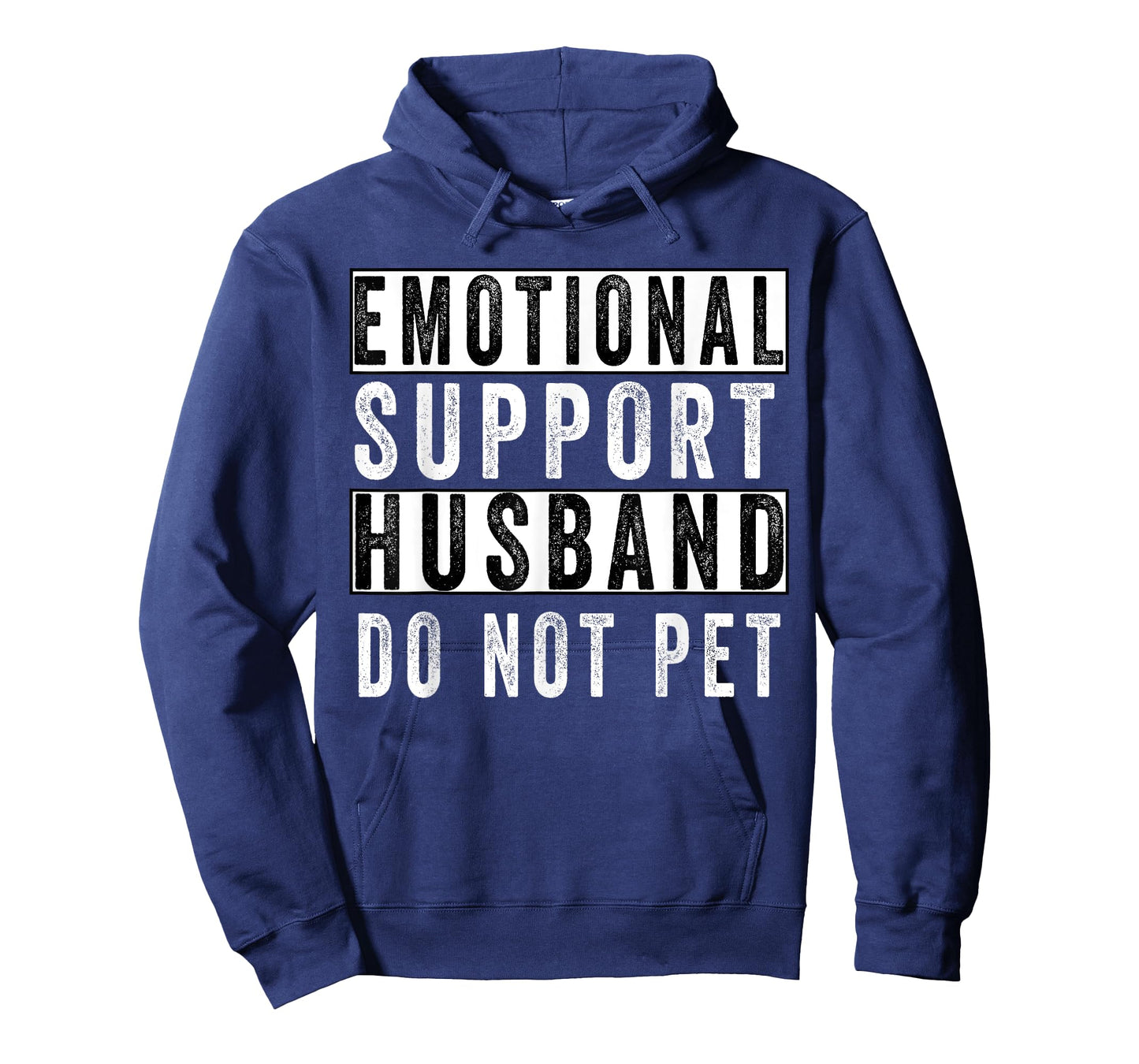Funny Do Not Pet Emotional Support Husband T-Shirt