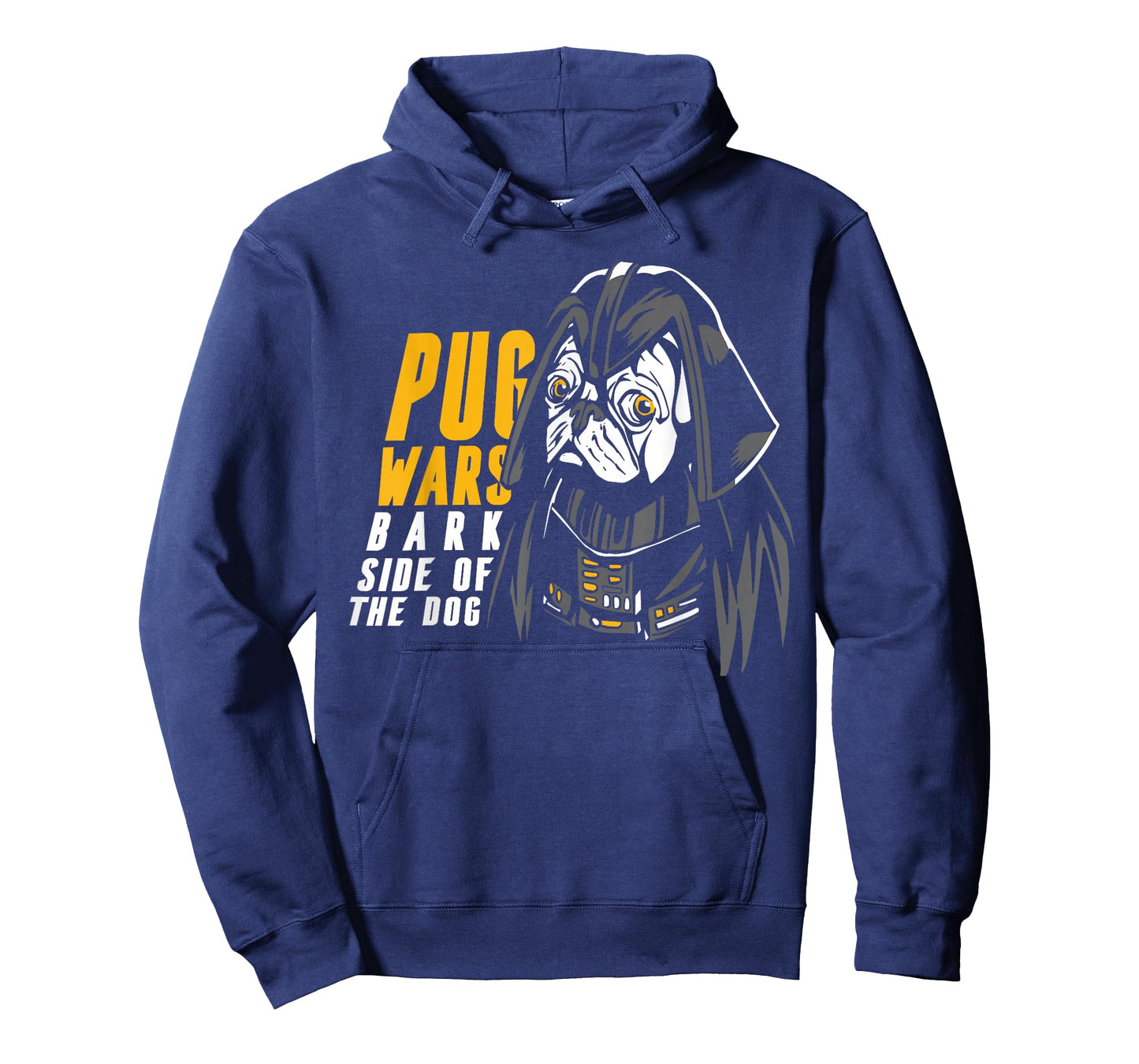 Funny Pug Wars Bark Side of the Dog Movie Pun Dog Lover T-Shirt