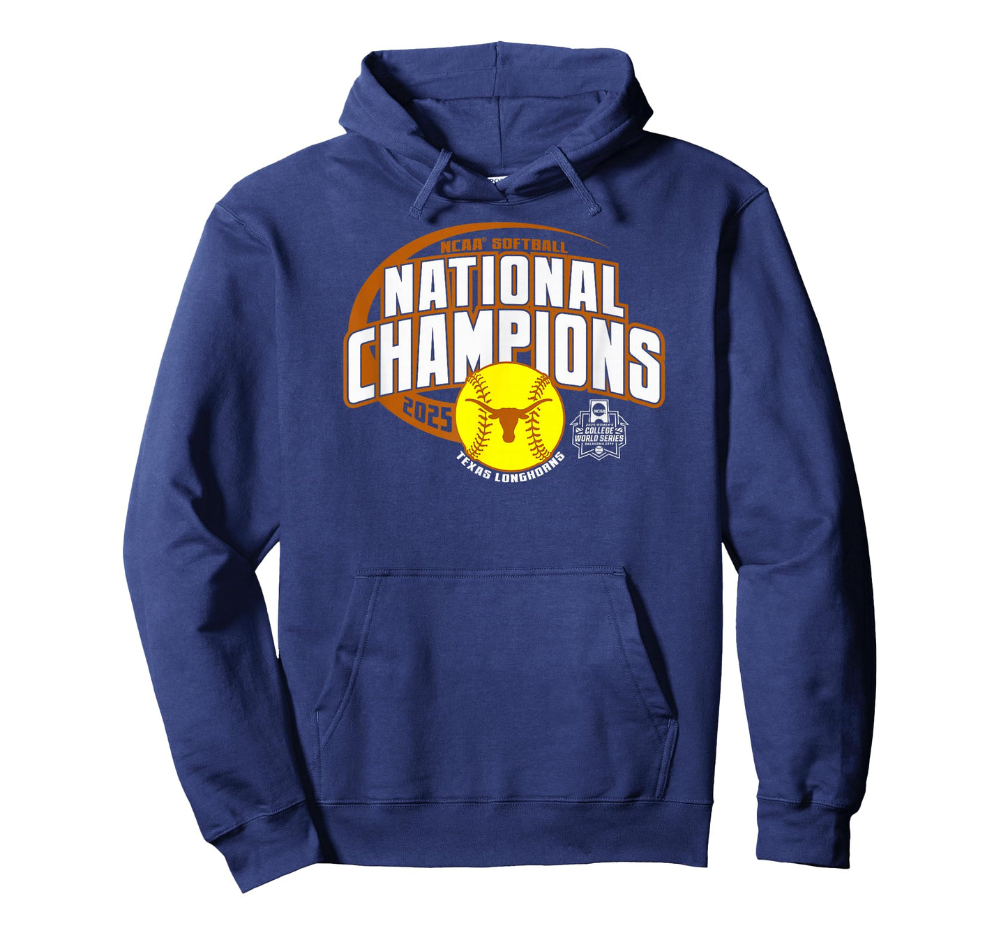 Texas Longhorns Softball National Champs 2025 WCWS Swoop T-Shirt
