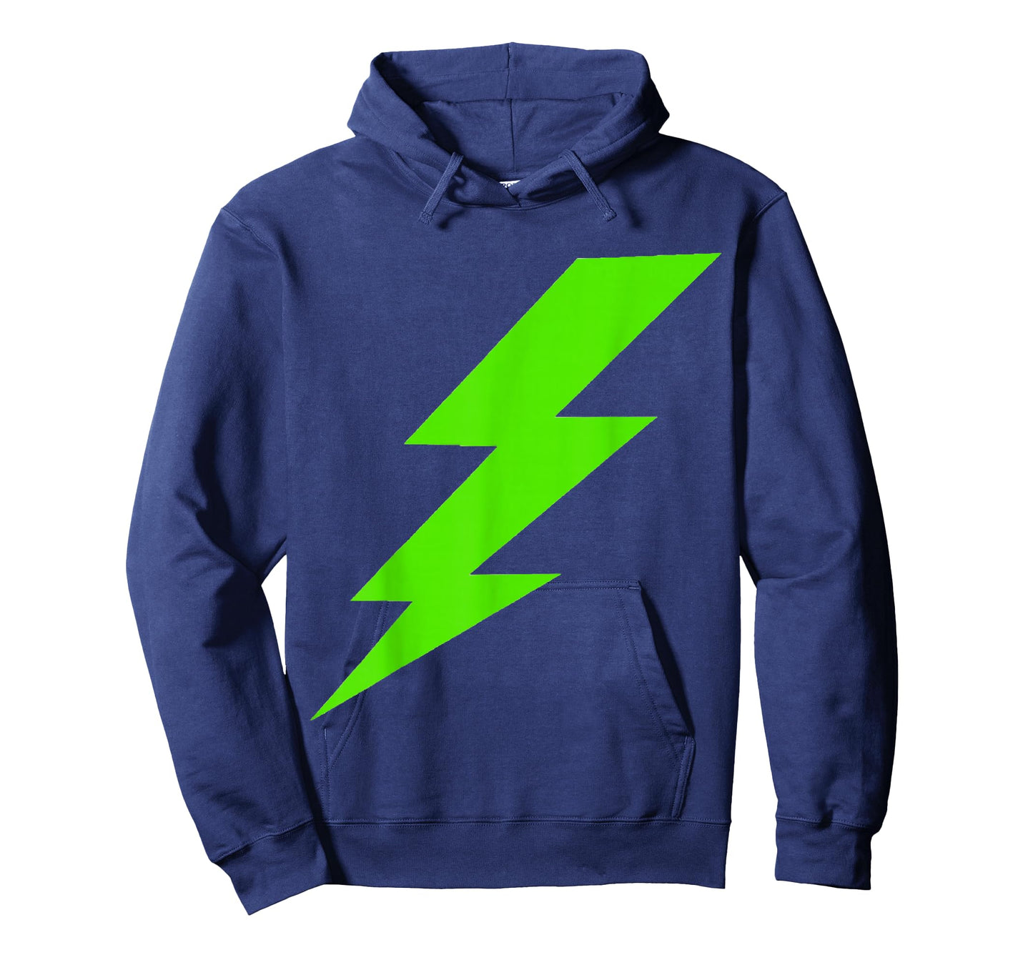 Lightning Bolt Bright Green Silhouette T-Shirt