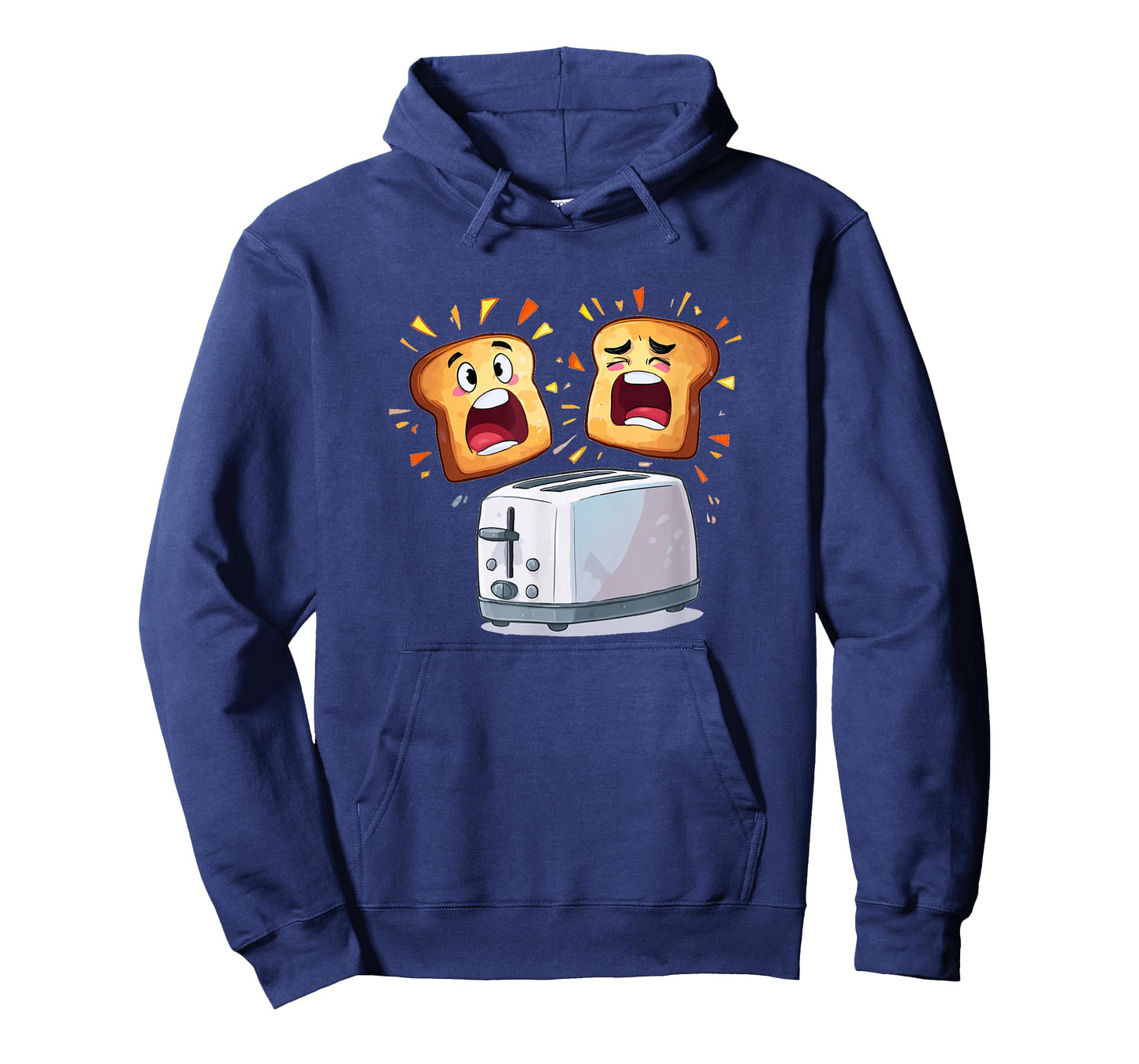 Screaming Toast with Toaster Costume for Boys and Girls T-Shirt