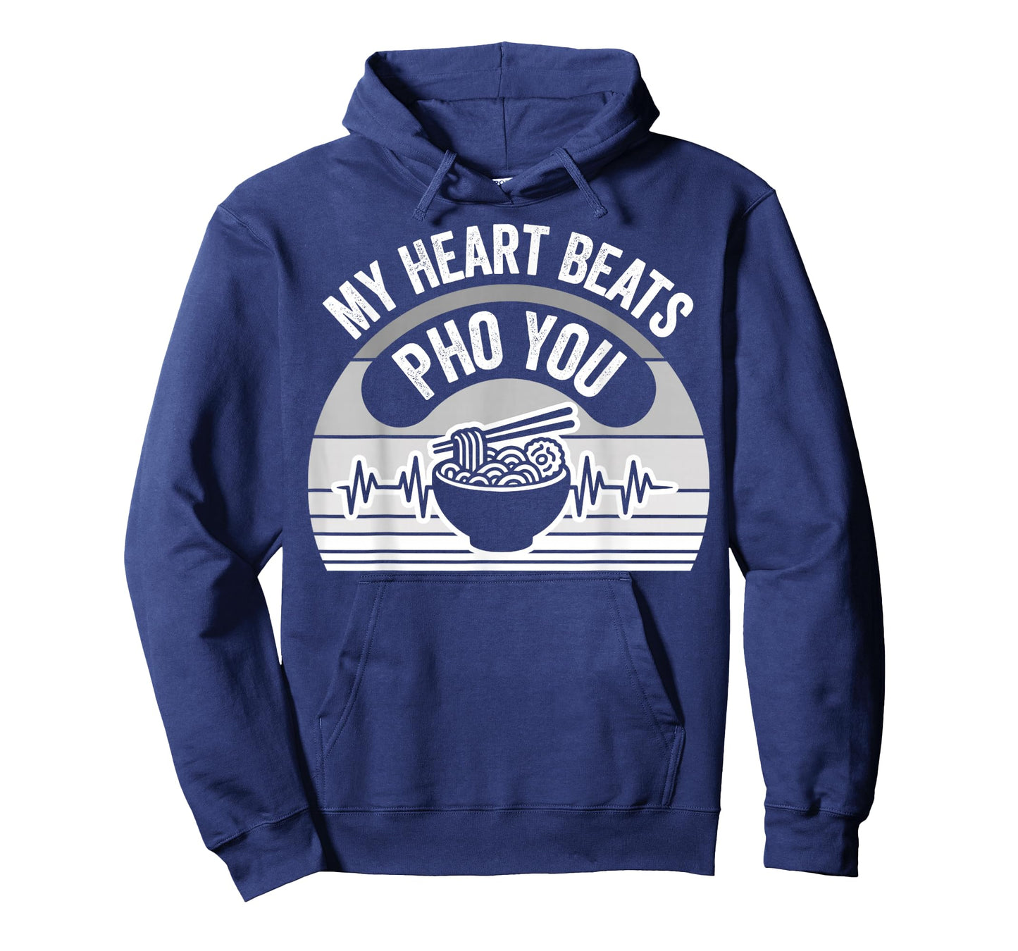 My Heart Beats Pho You Noodle Bowl Humor T-Shirt