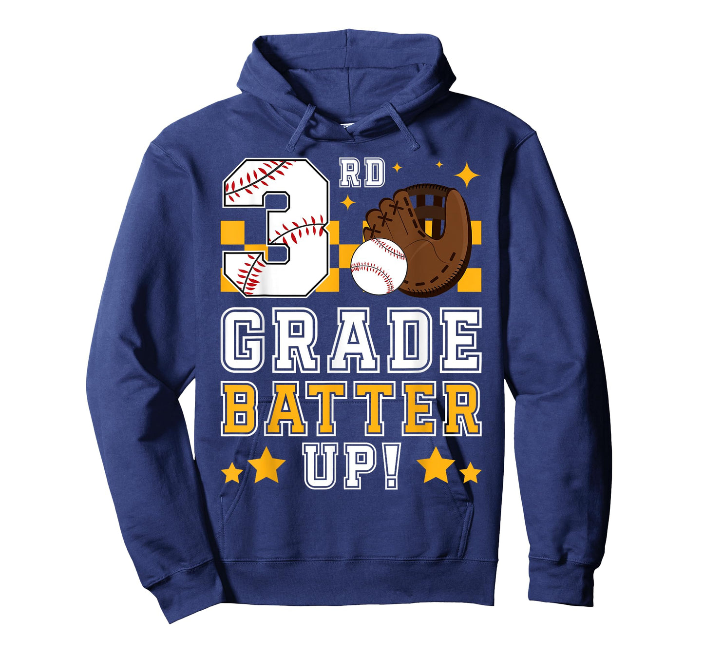 3rd Grade Batter Up Baseball First Day Back To School T-Shirt