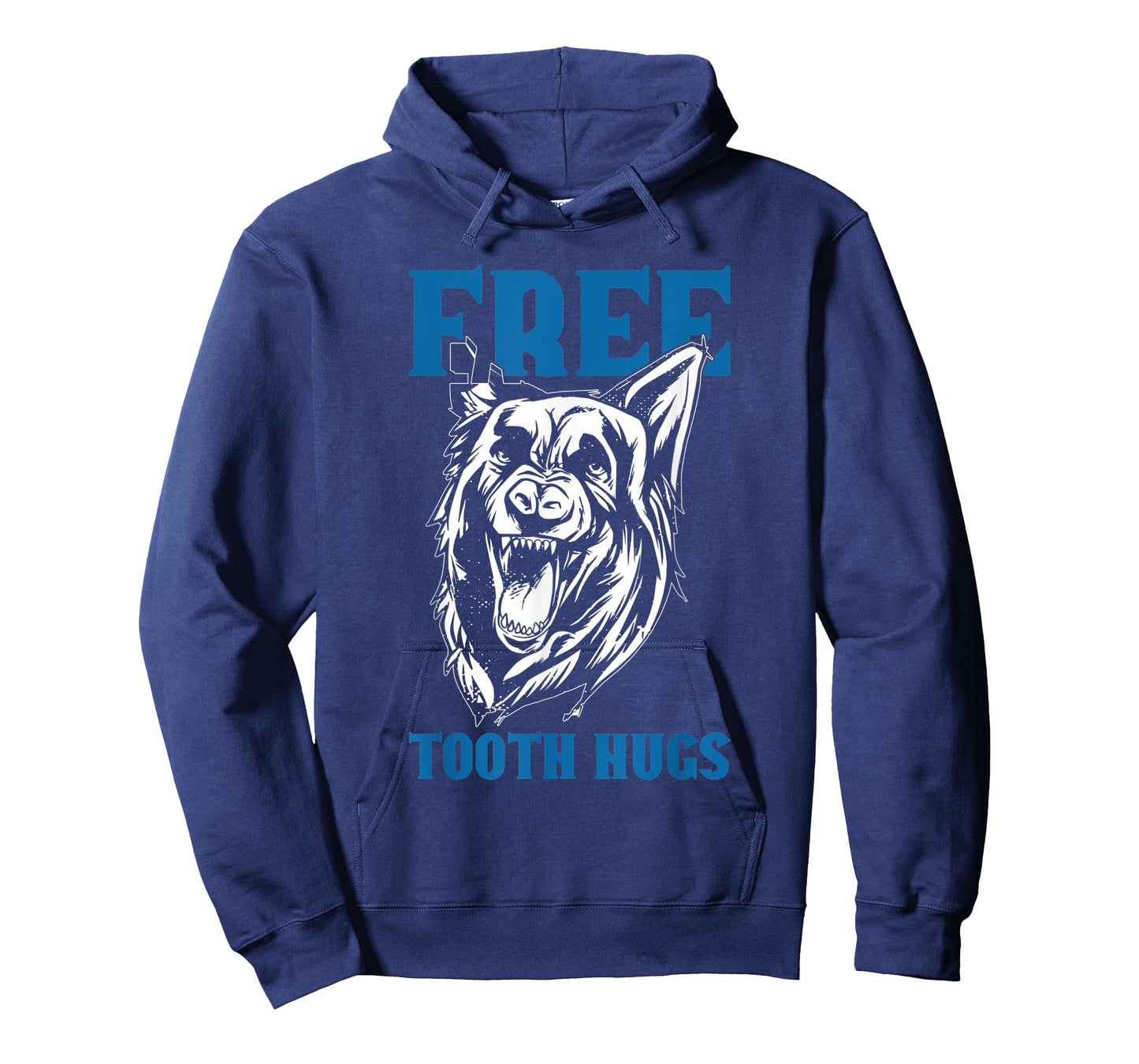 Funny K9 Police Dog Free Tooth Hugs K9 Police Officer Men Women T-Shirt