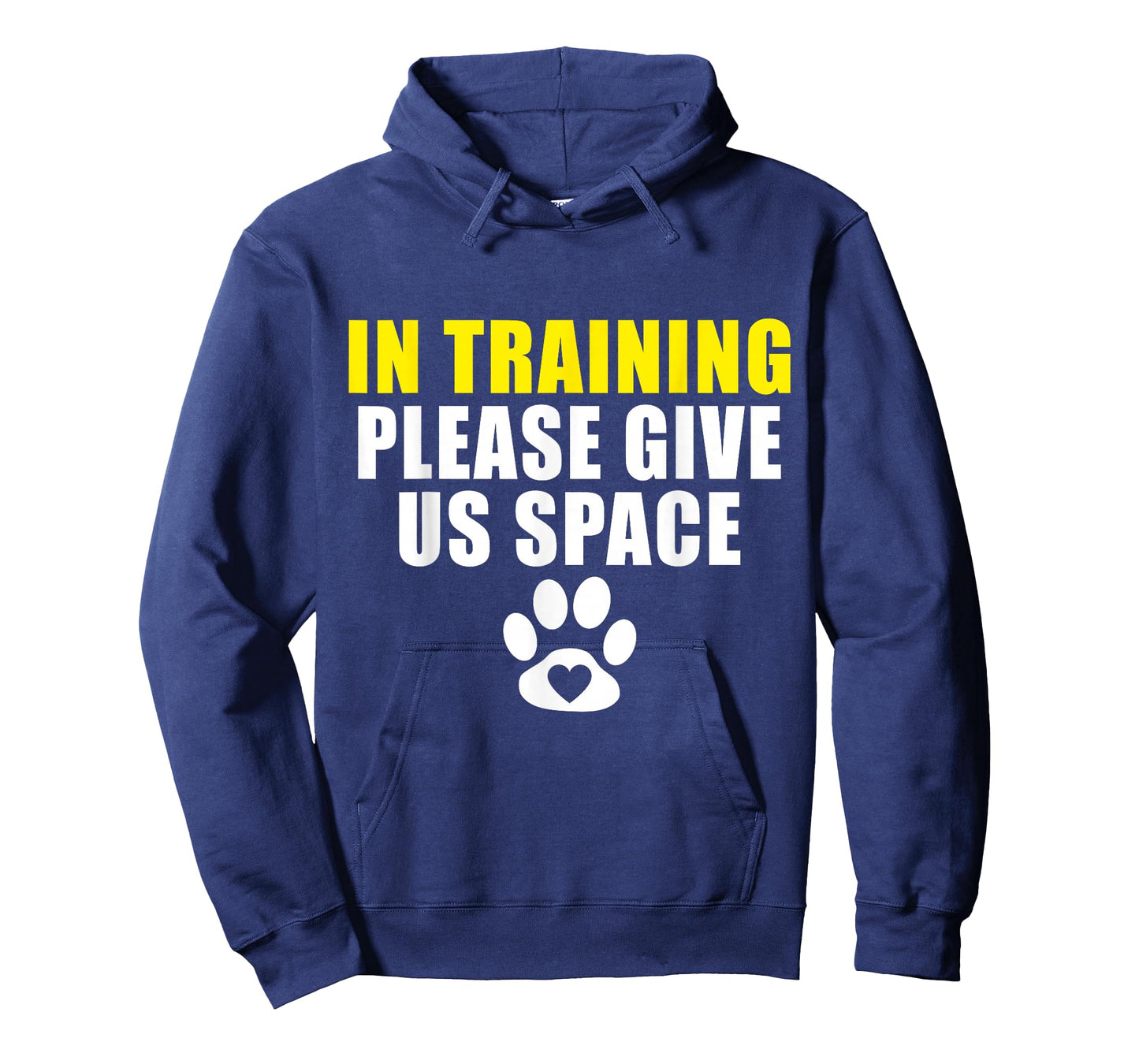 In Training Please Give Us Space Dog Training Dog Trainer T-Shirt