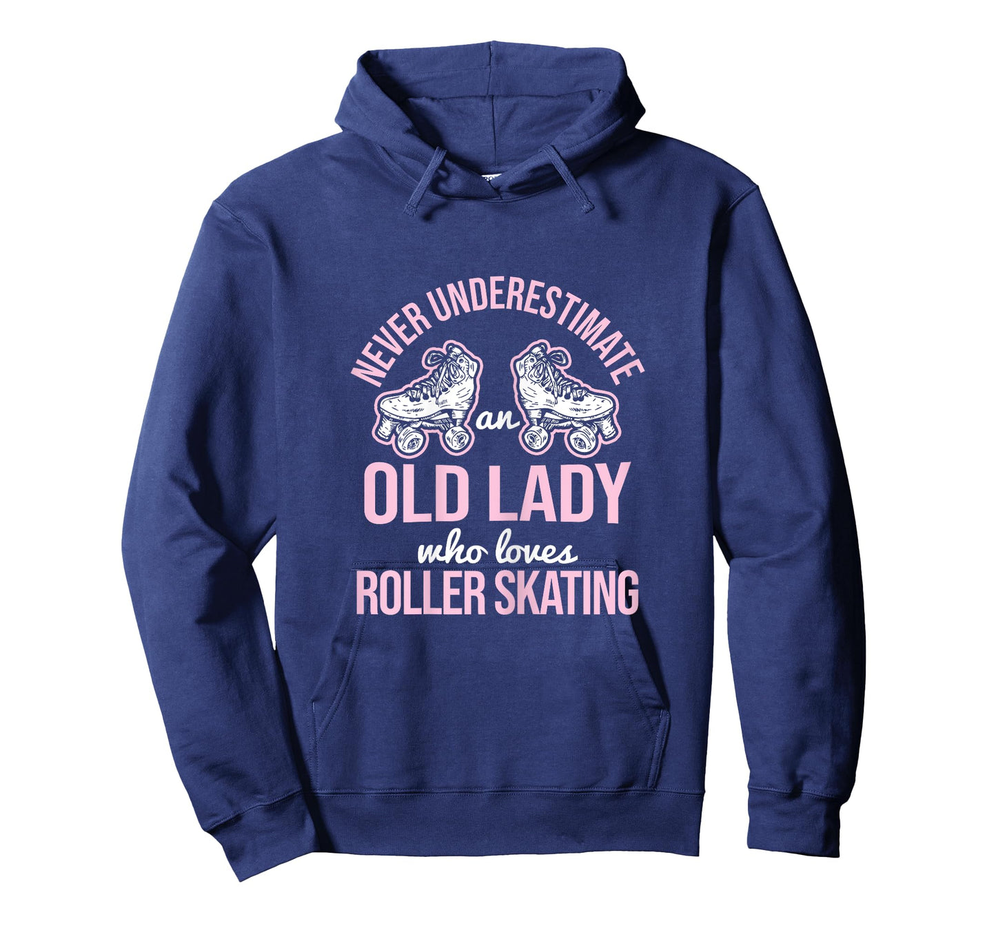 Old Lady Loves Roller Derby Roller Skating Roller Skate T-Shirt