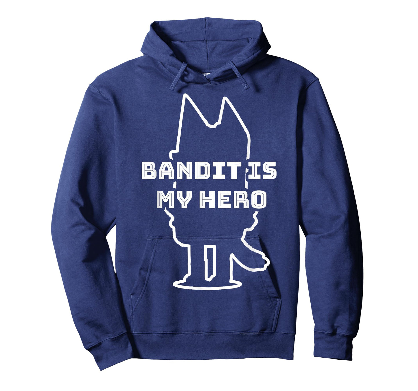 Bandit is My Hero - Funny Kid's Show Dad - Dog Gift T-Shirt