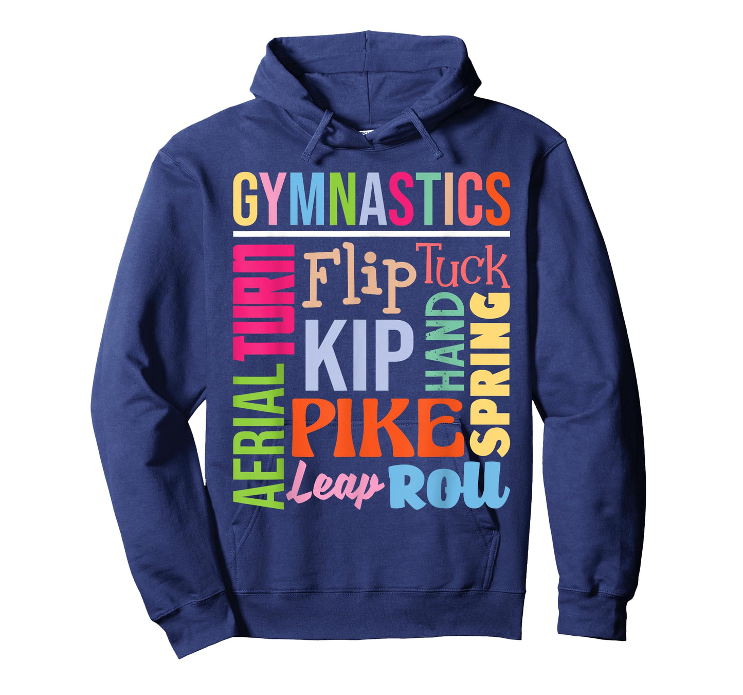 Gymnastics - Handspring Leap Tuck Gymnast Athlete Acrobatics T-Shirt