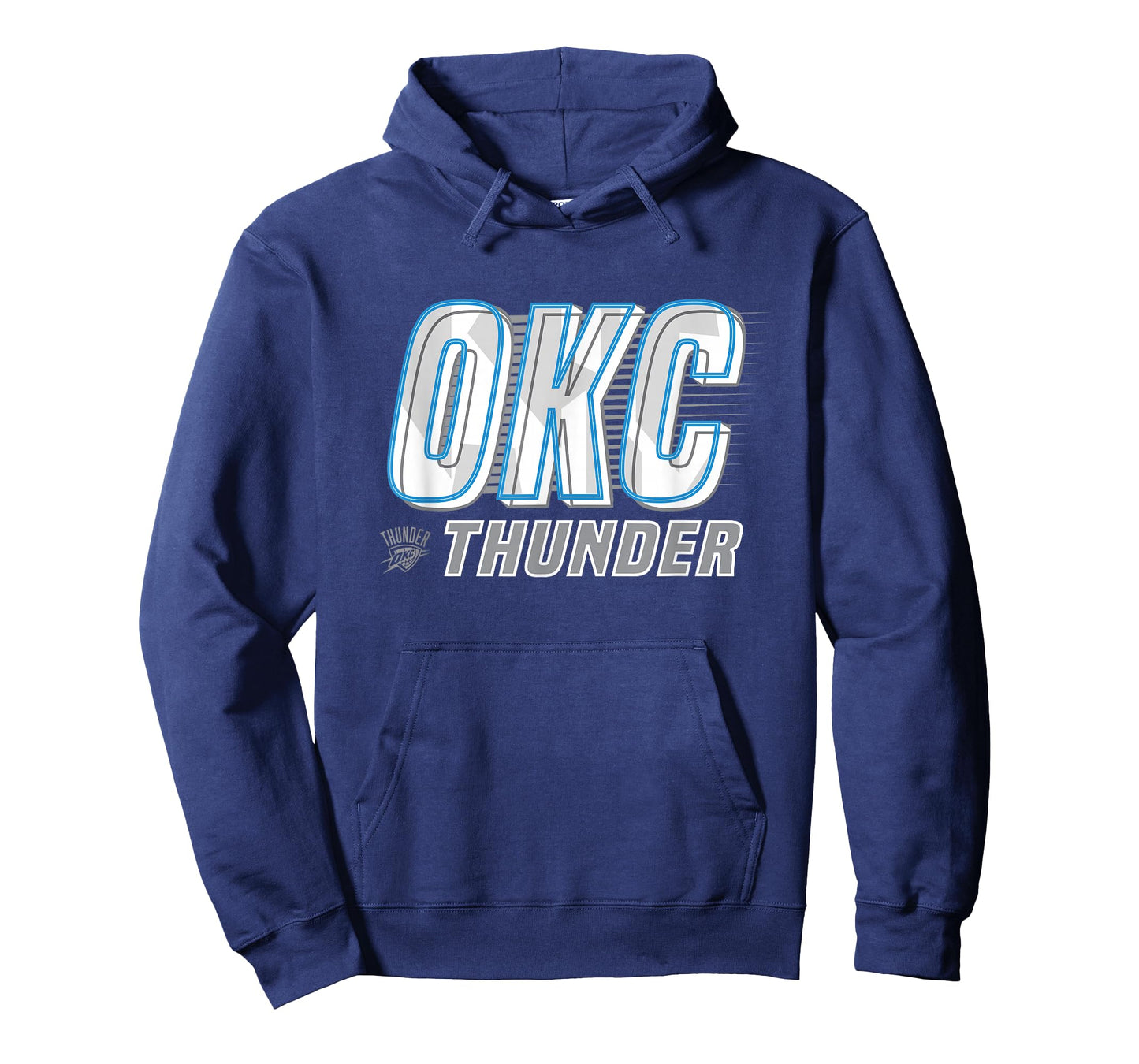 NBA Oklahoma City Thunder Type Stack Logo T-Shirt