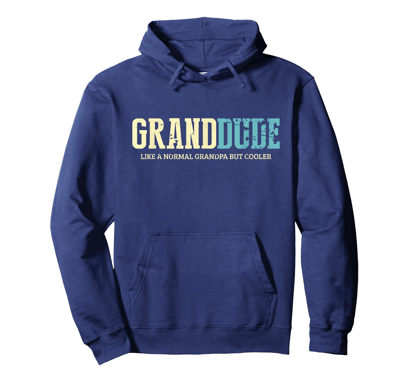 Grand-Dude Like Normal Grandpa But Cooler Retro Tshirt T-Shirt