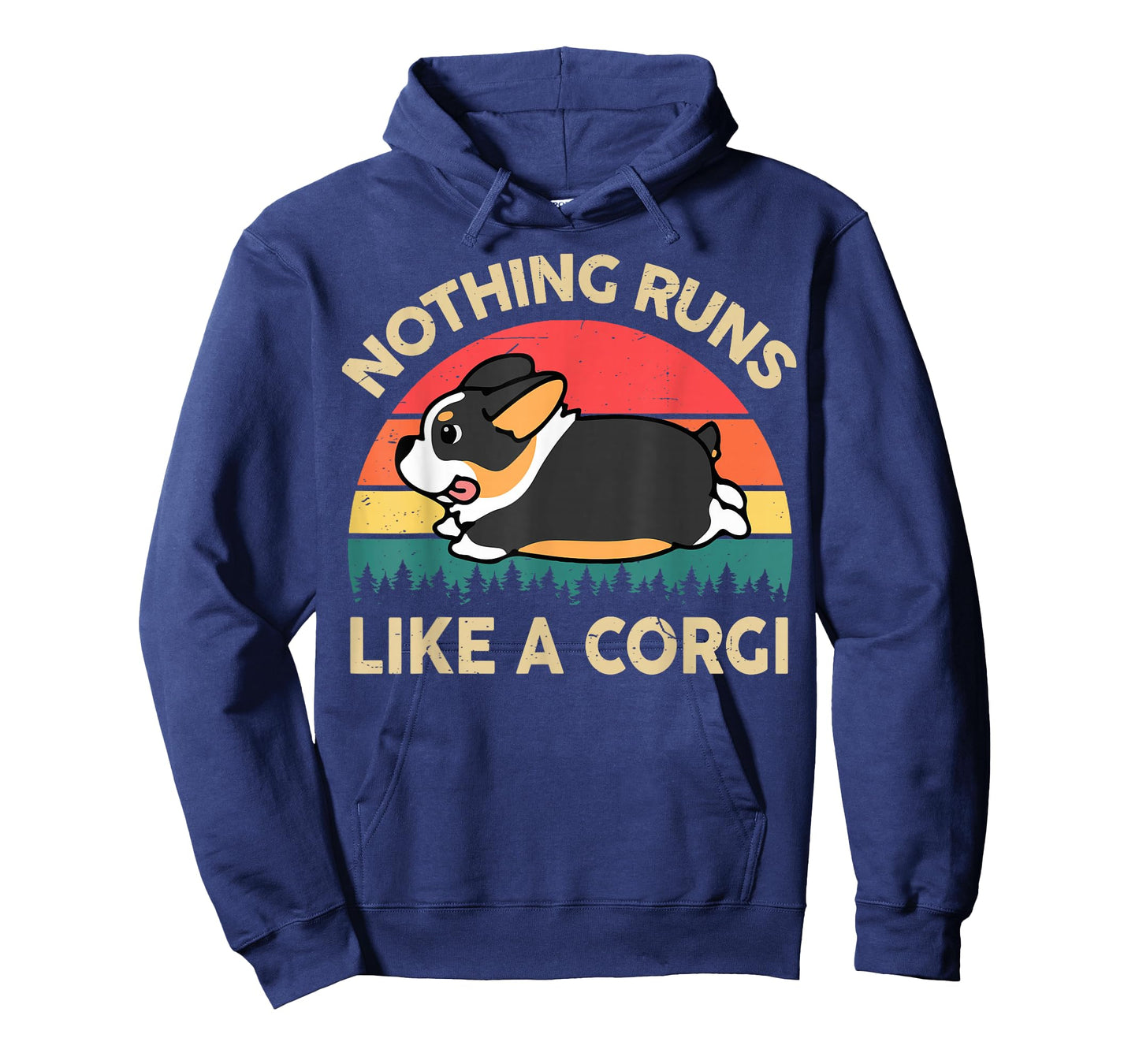 Nothing Runs Like Corgi Gift for Lover Funny Corgi T-Shirt