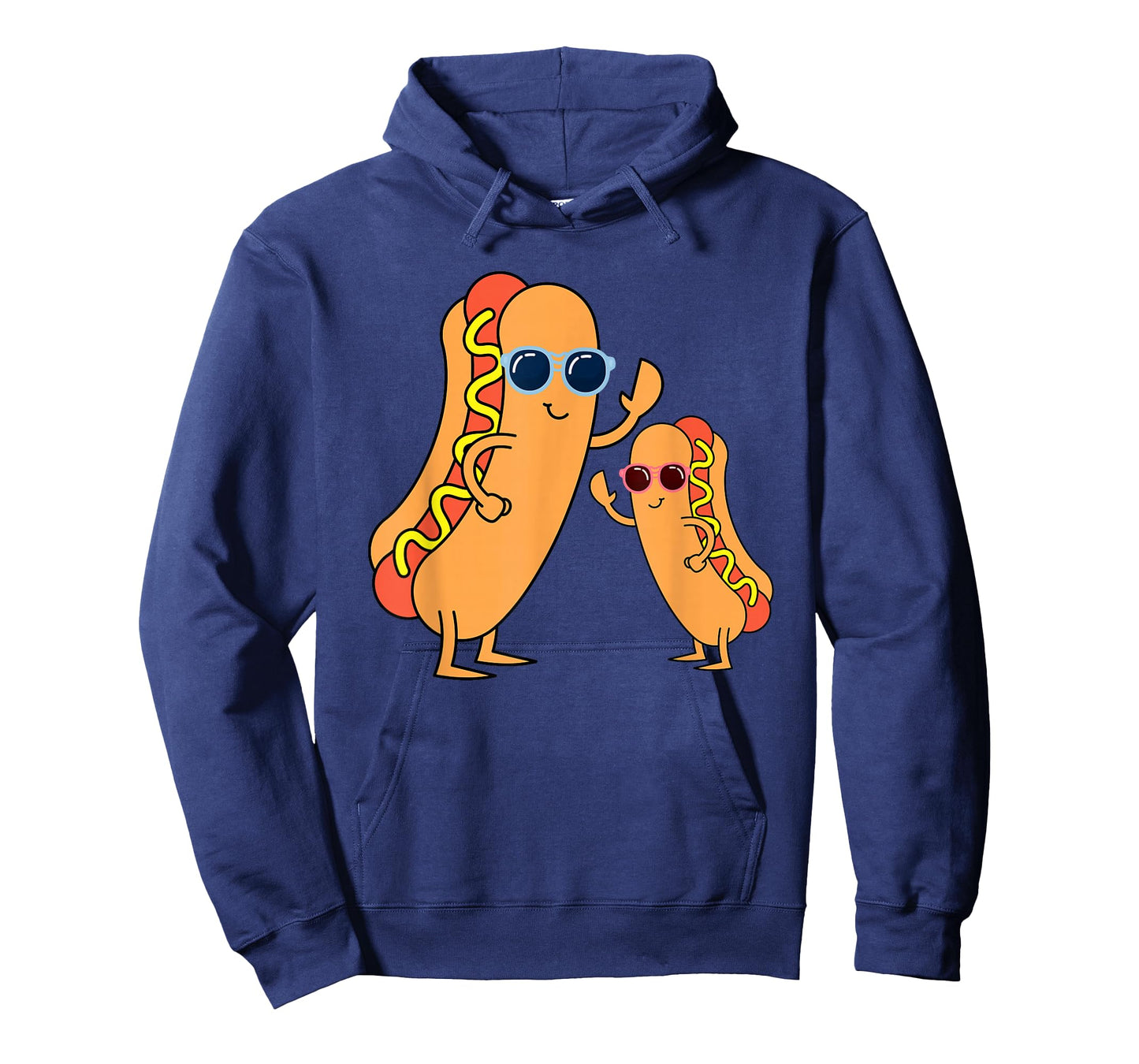 Cool Franks Sausages Weiner Fast Food Sunglasses Hot Dog T-Shirt