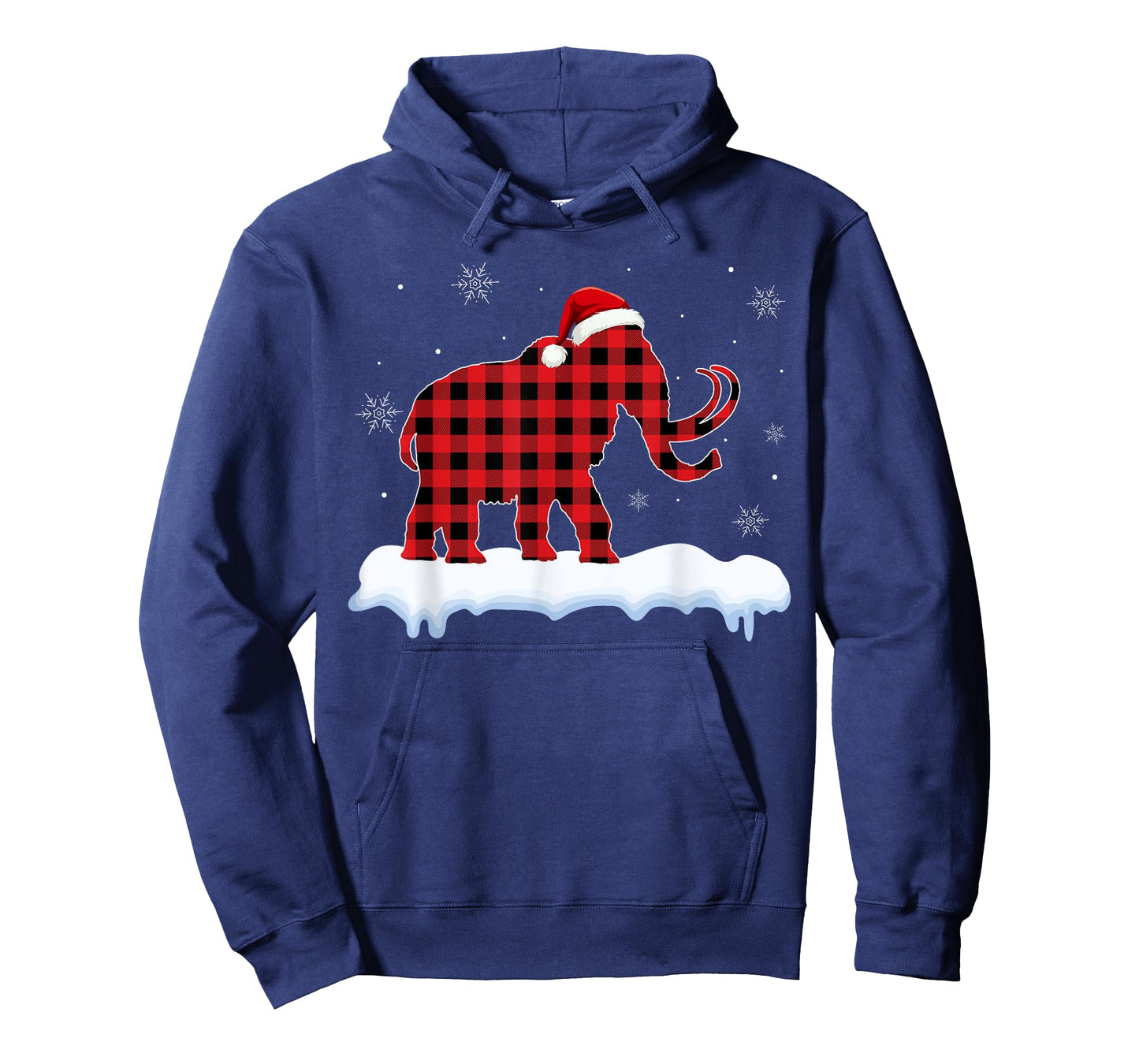 Mammoth Christmas Pajamas funny Mammoth Lover Xmas T-Shirt