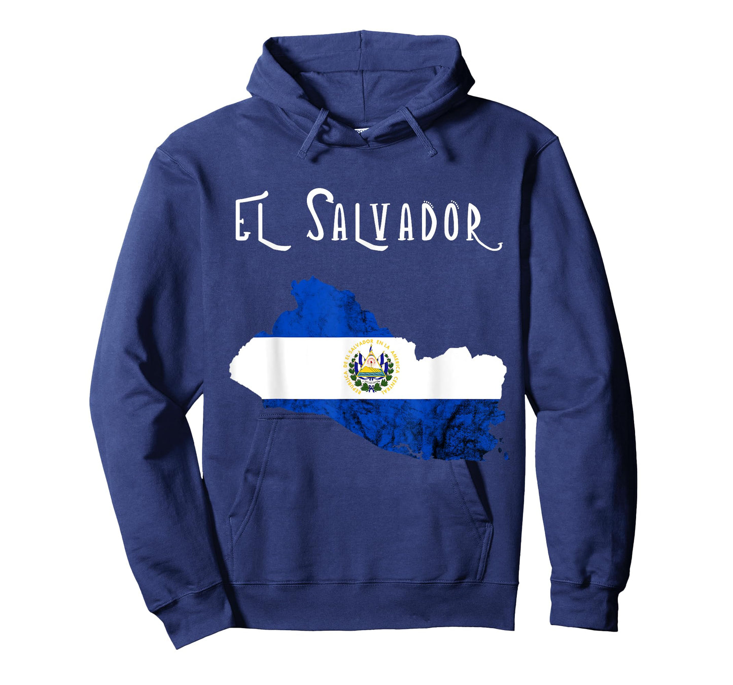 El Salvador Republica De El Salvador Map Salvadorian T-Shirt