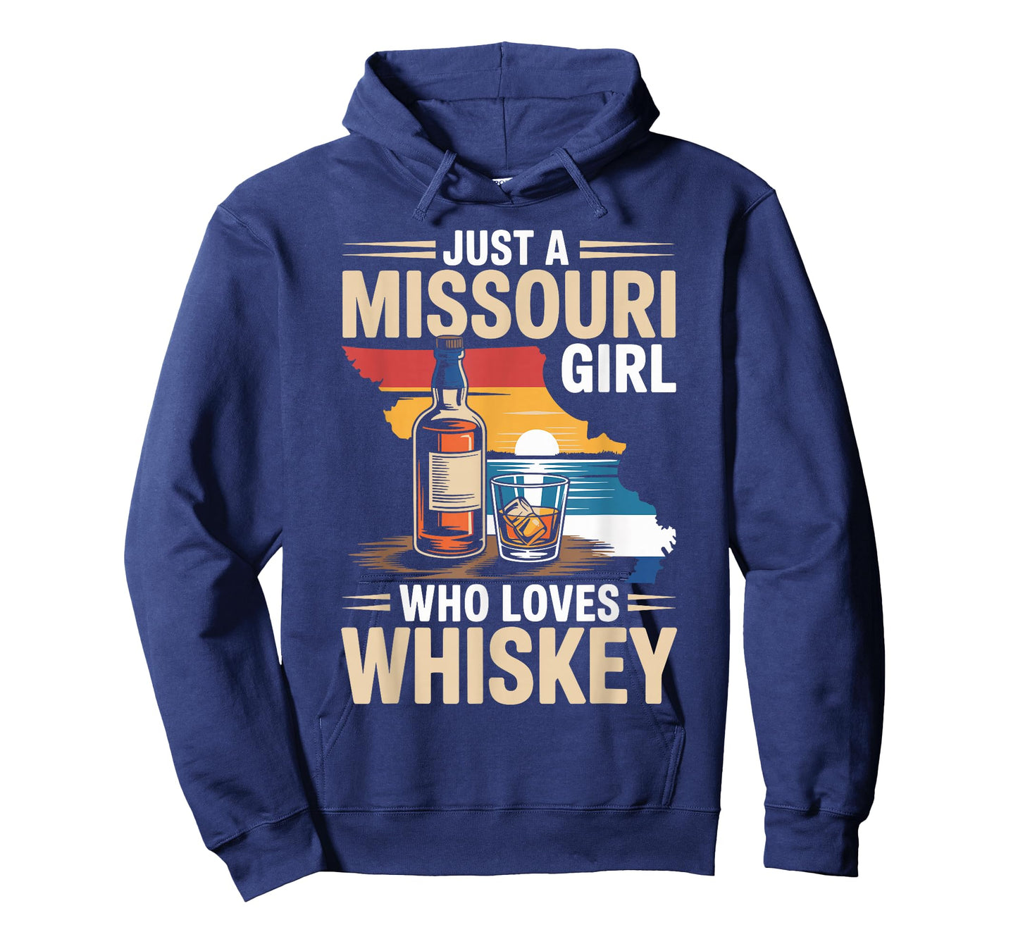 Just A Missouri Girl Who Loves Whiskey T-Shirt