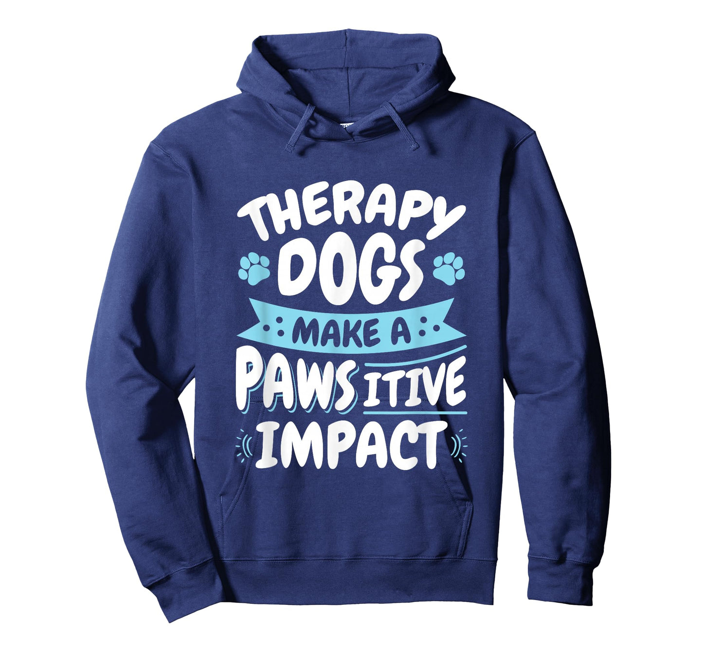 Therapy Dogs "Pawsitive Impact" Therapy Dog Handler T-Shirt