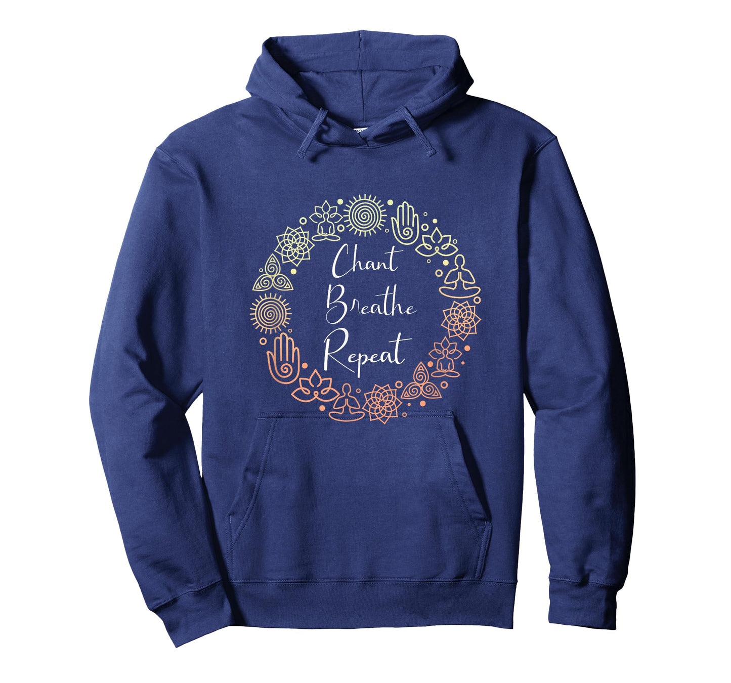 Cool Chant Breathe Repeat A Spiritual Bhakti Yoga Enthusiast T-Shirt