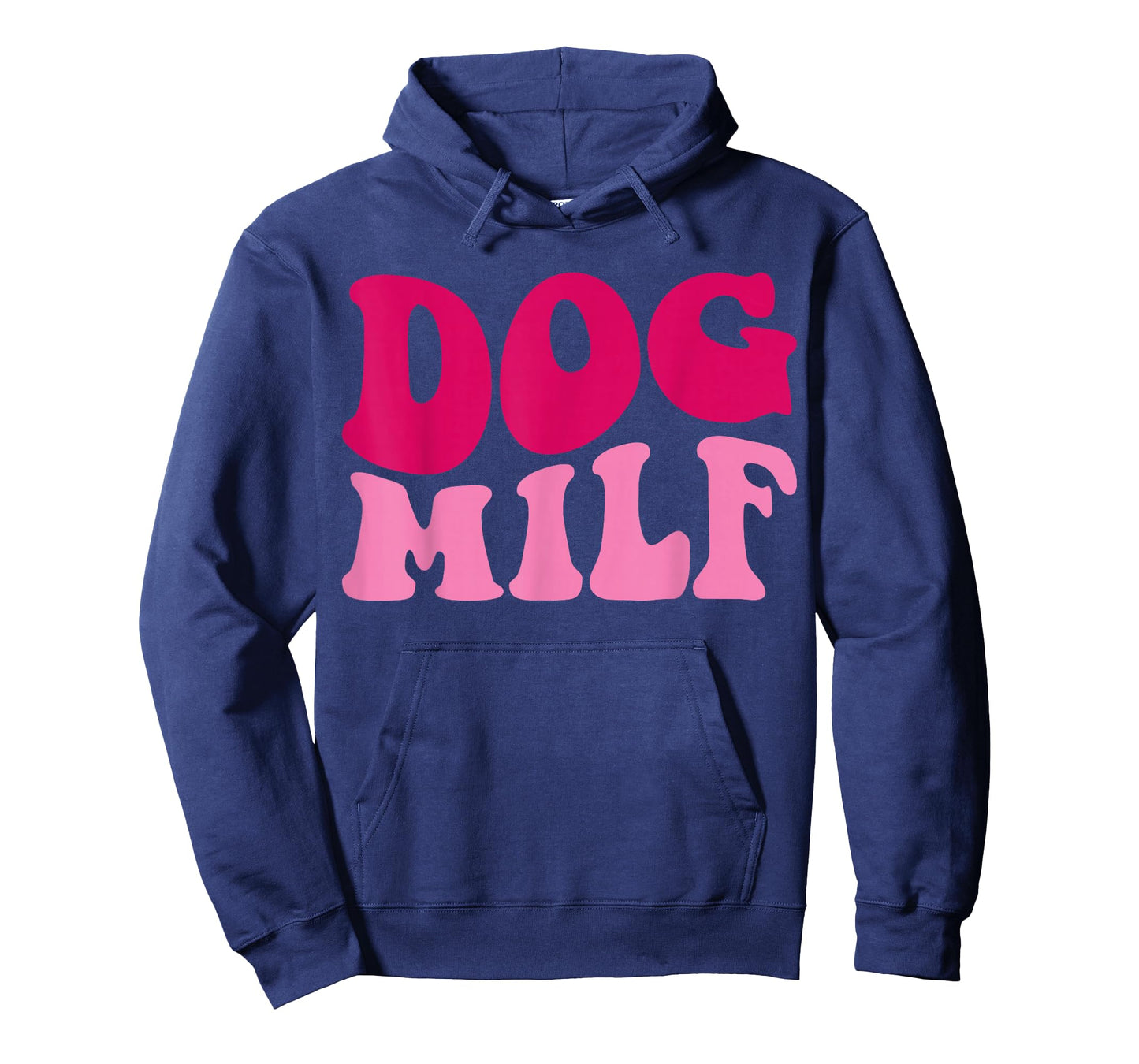 Dog Milf Funny Dog Mom Saying Women Groovy Apparel T-Shirt