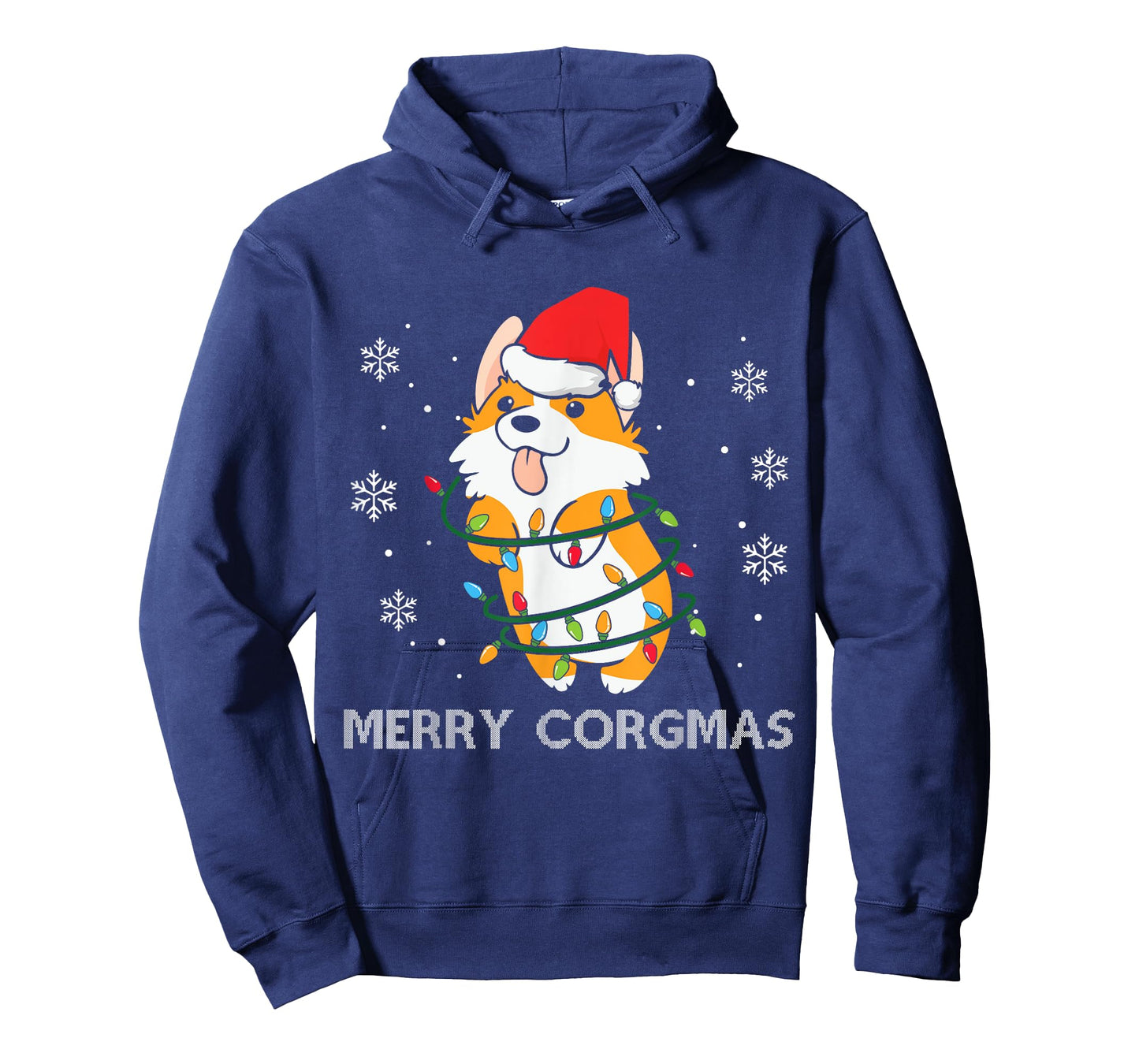 Merry Corgmas Xmas Pajamas Corgi Christmas Nerdy Dog Gifts Men Women T-Shirt