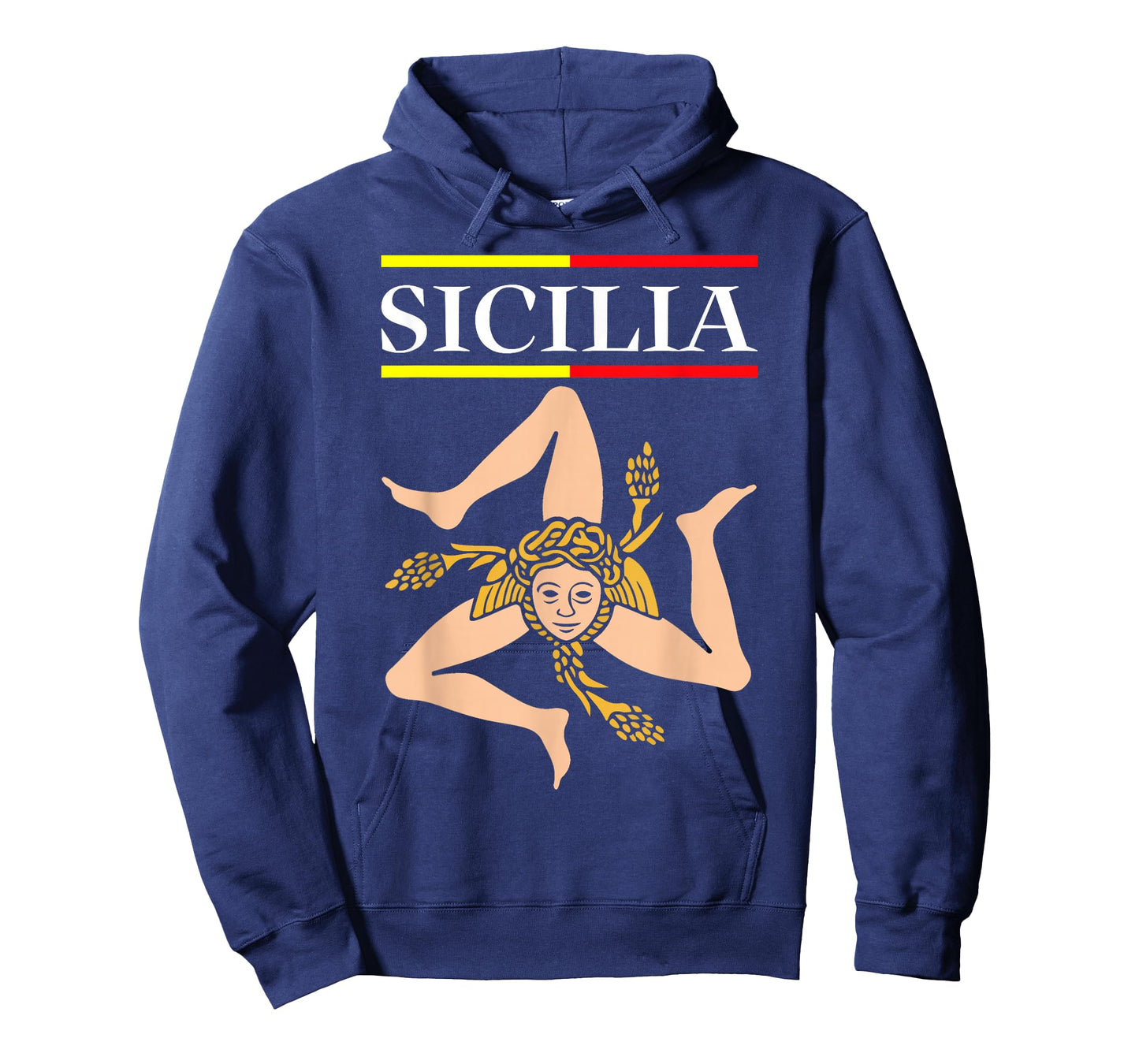 Sicilia Flag Sicily Palermo Italy T-Shirt