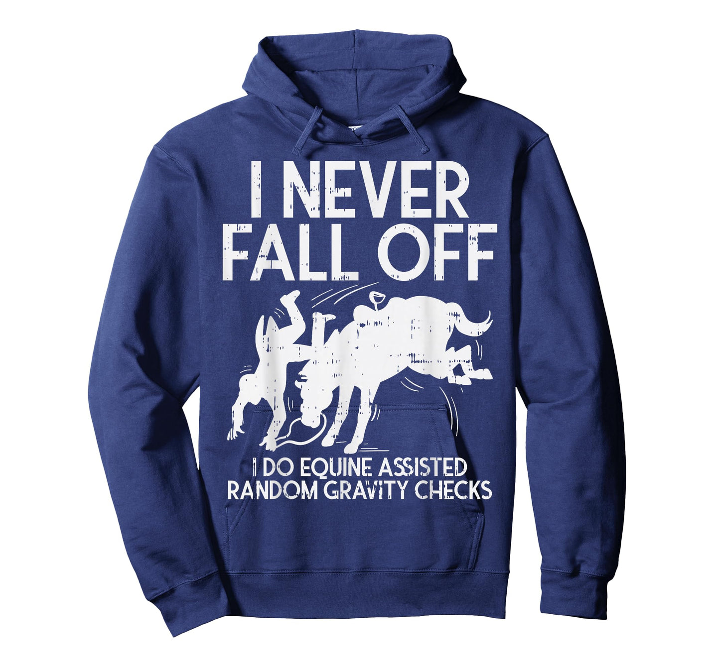 Never Fall Off Horse Funny Horseback Riding Equestrian Gift T-Shirt